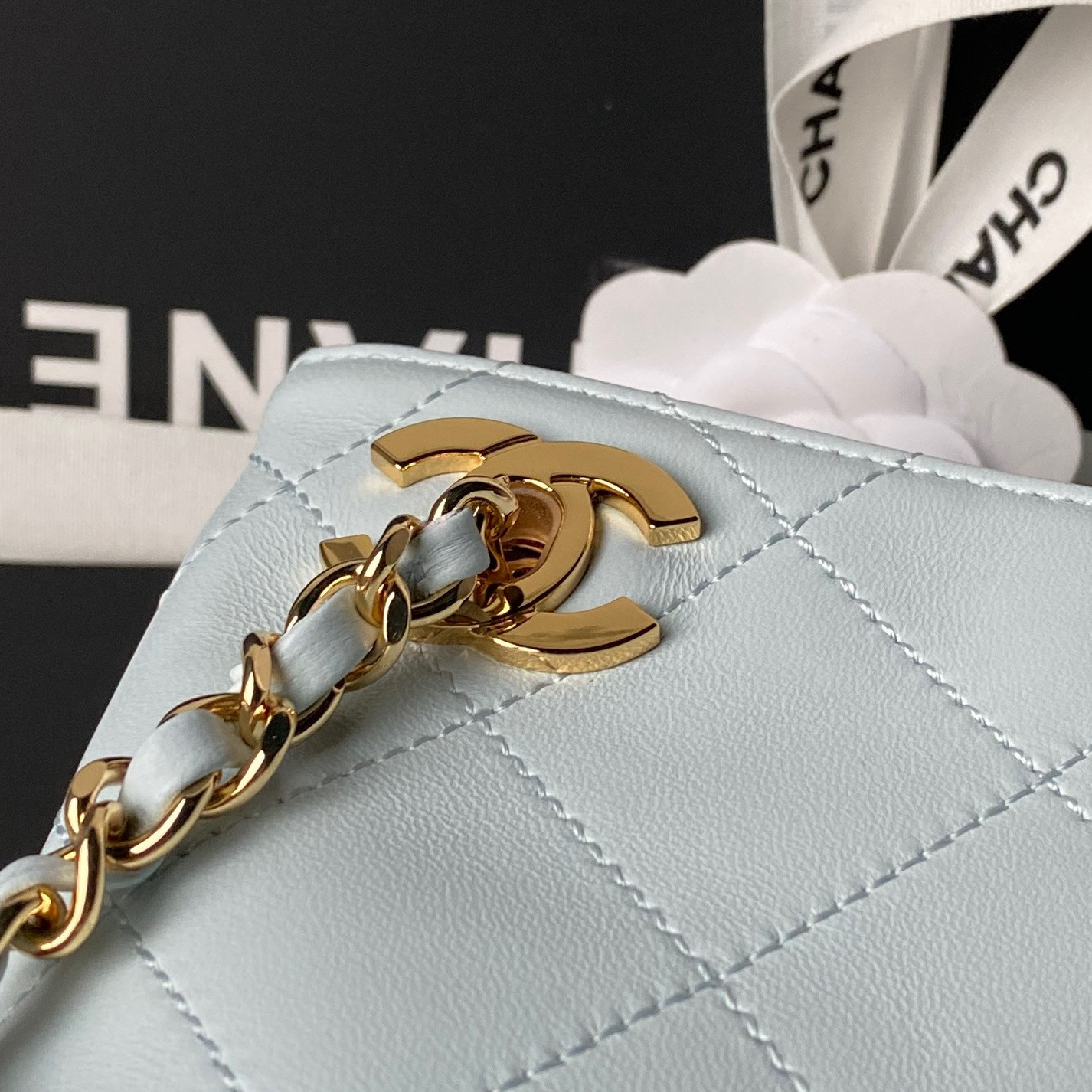 Ch**el shopping bag as6241 40x28x9cm