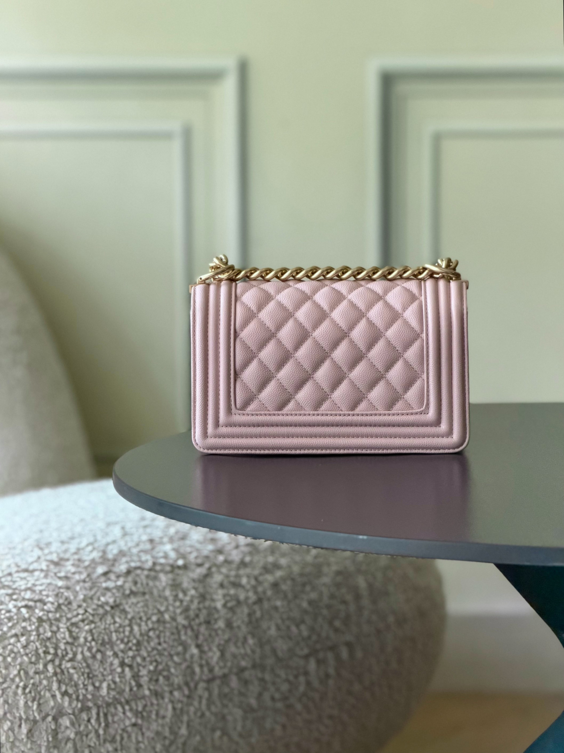 Chanel Boy Handbag 12x20x7cm