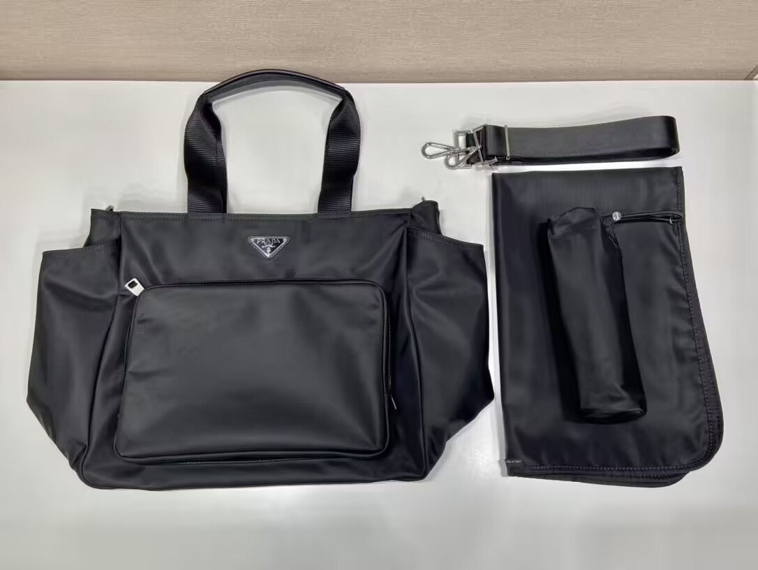 Prada Re-Nylon Baby Bag 31x36x18cm