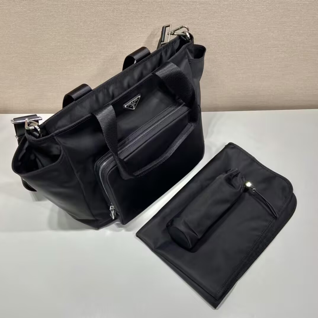 Prada Re-Nylon Baby Bag 31x36x18cm