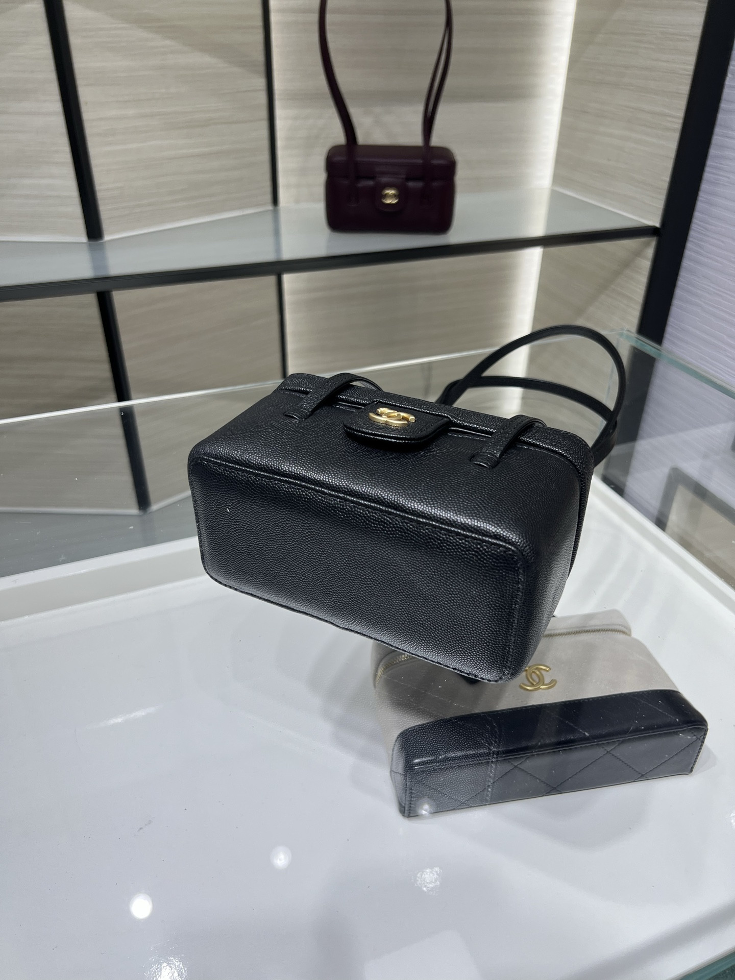 Chanel Preppy Coco Long Box Bag AP5067 17x9.5x8cm