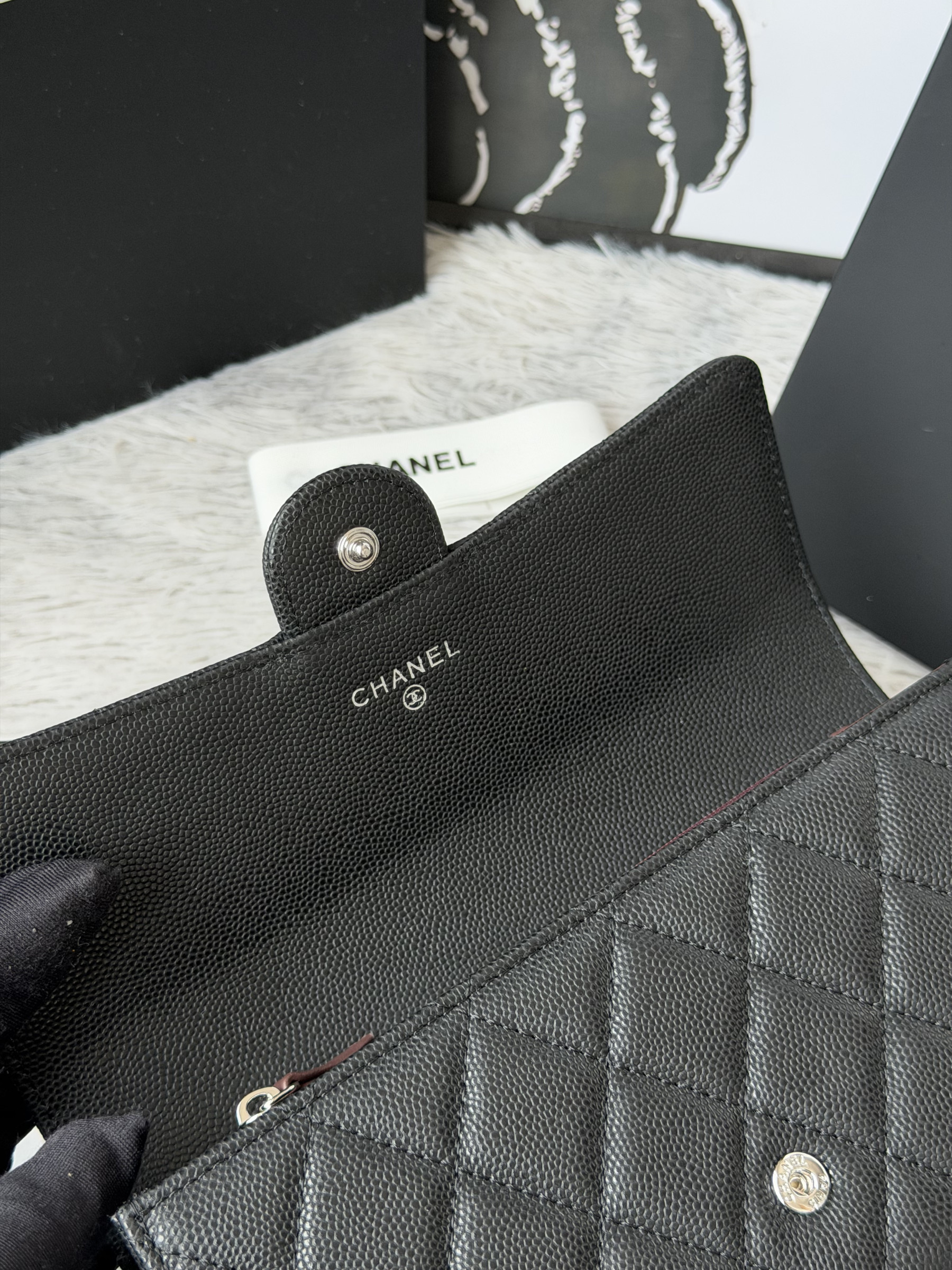Chanel Wallet 80758 10x19x3cm