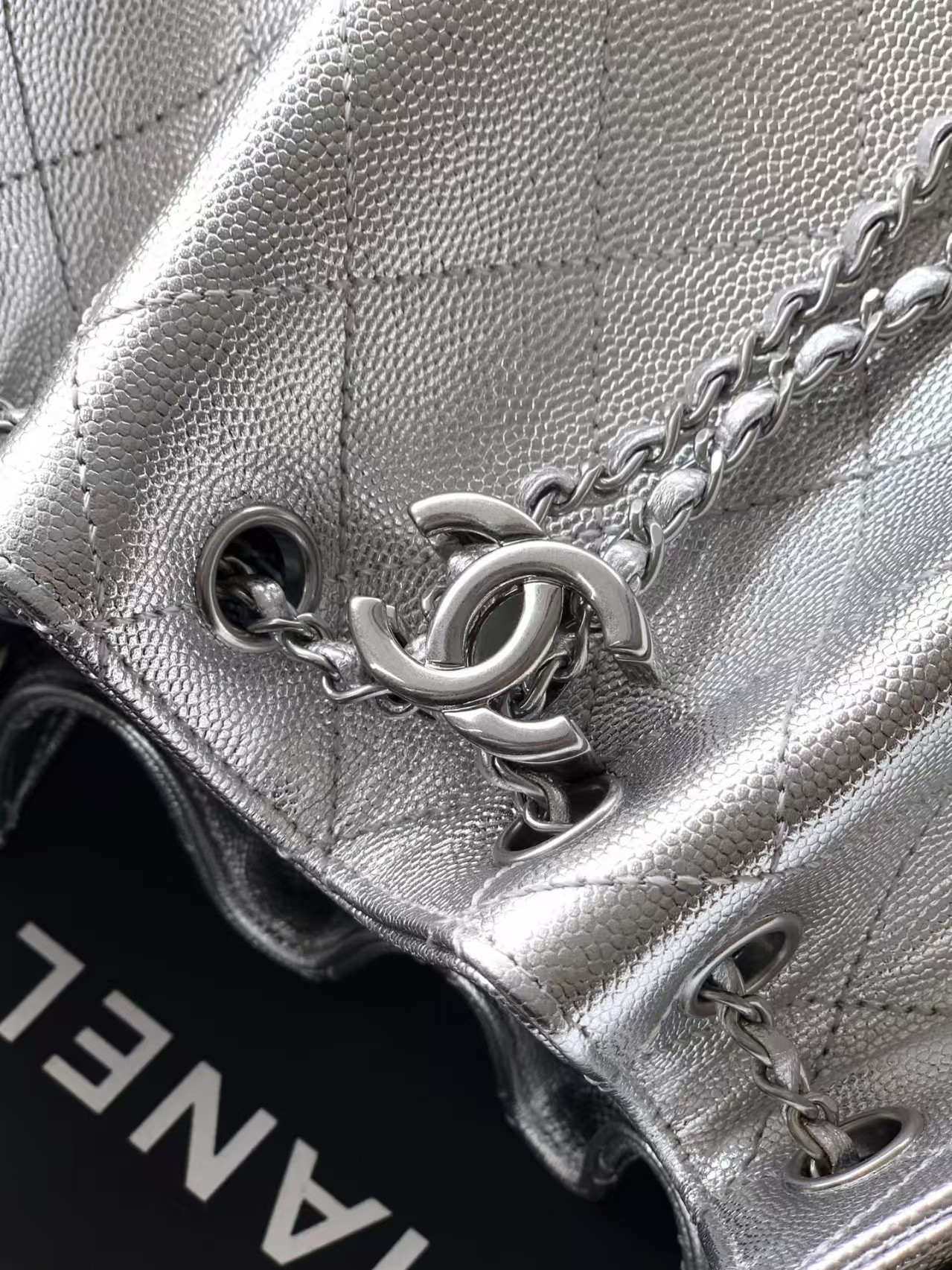 CHANEL 25C Bucket BAG 30x26x14cm