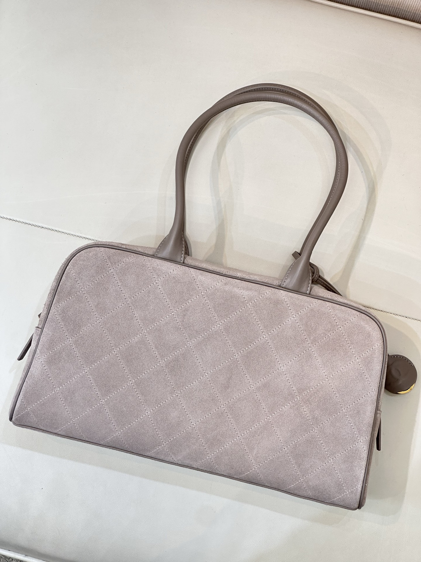 Chanel Bowling Bag 19x35x12.5cm