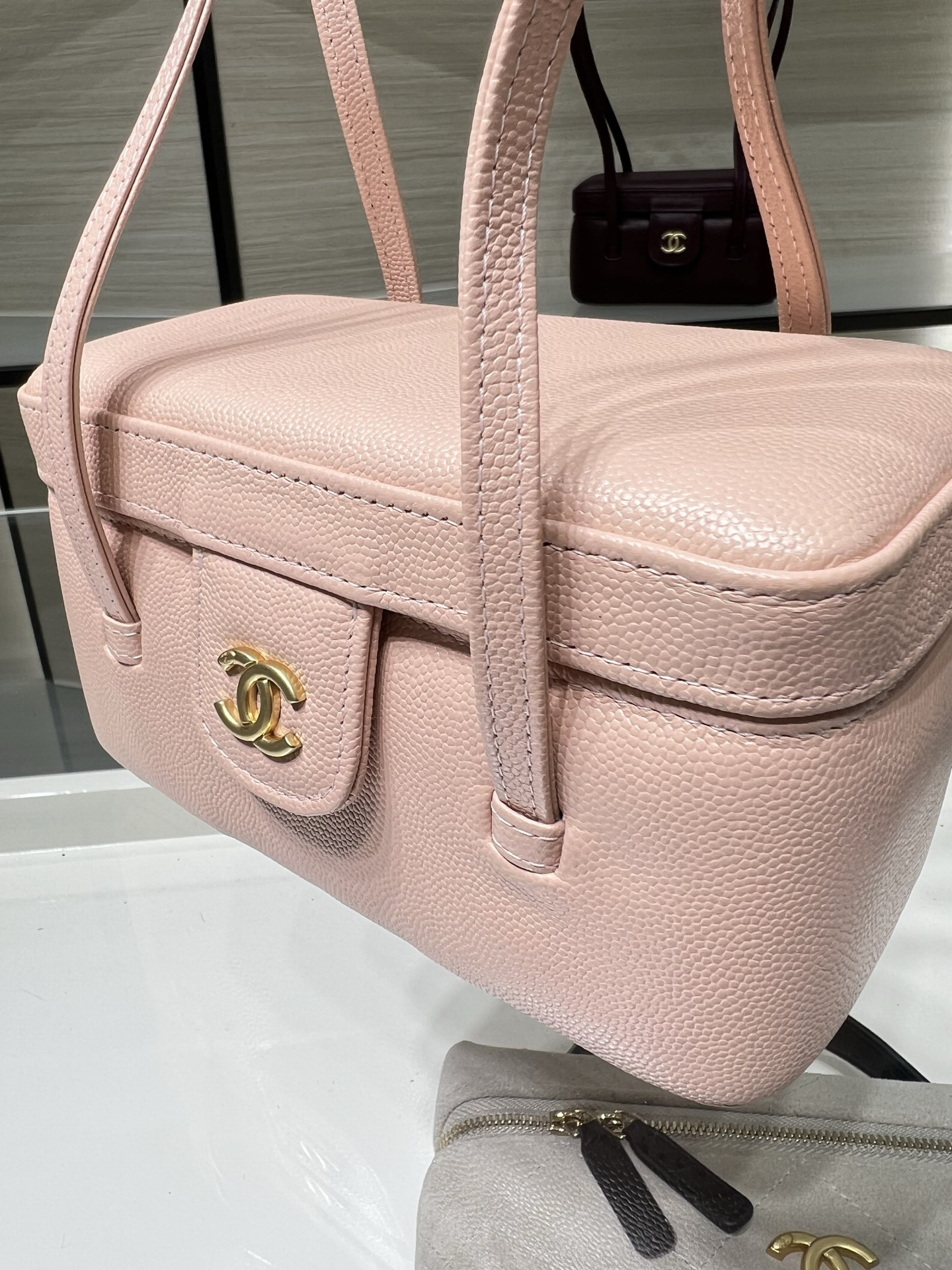 Chanel Preppy Coco Long Box Bag AP5067 17x9.5x8cm