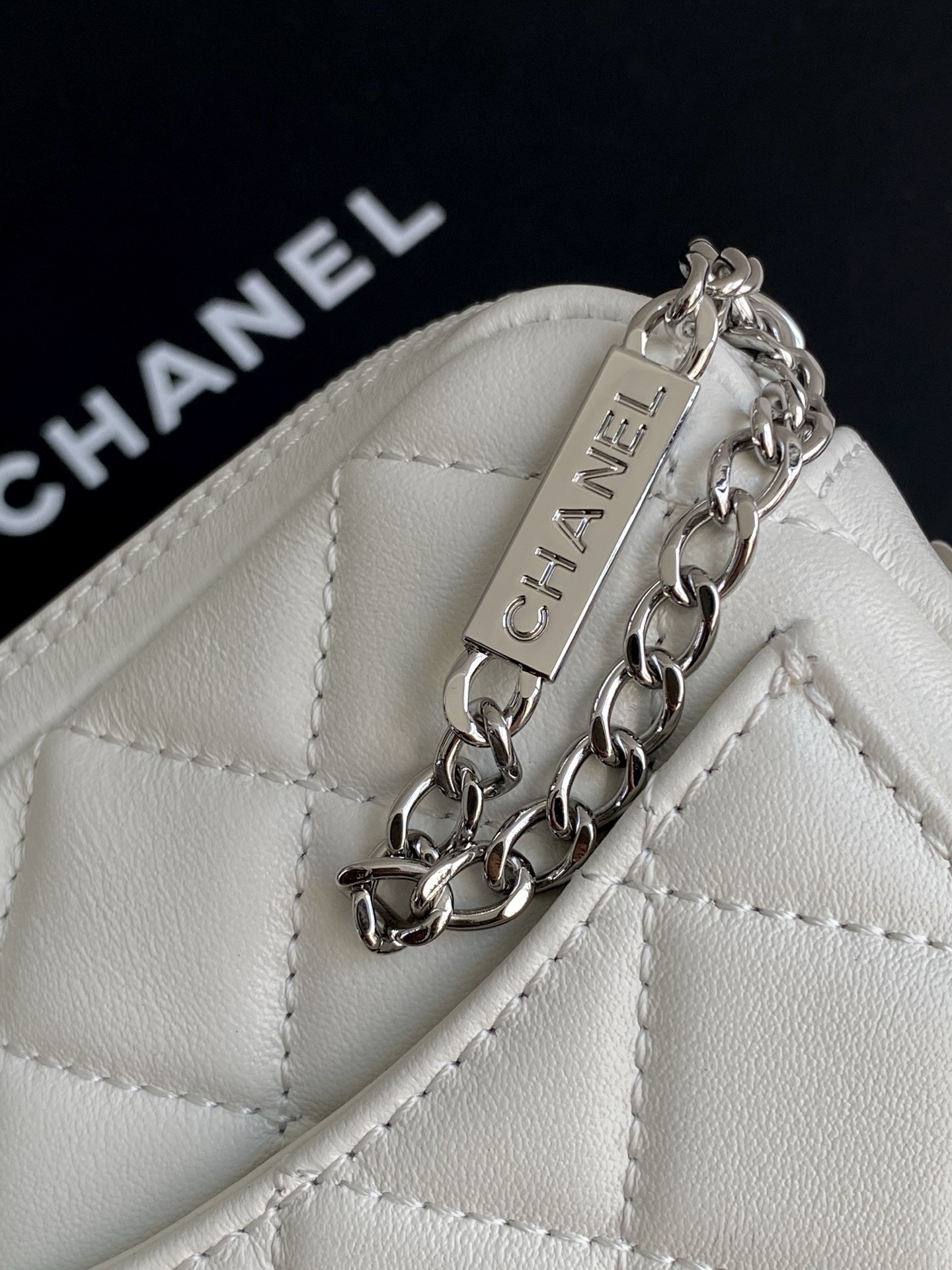 Chanel Cambon Line Crossbody Bag 13x15x3.5cm