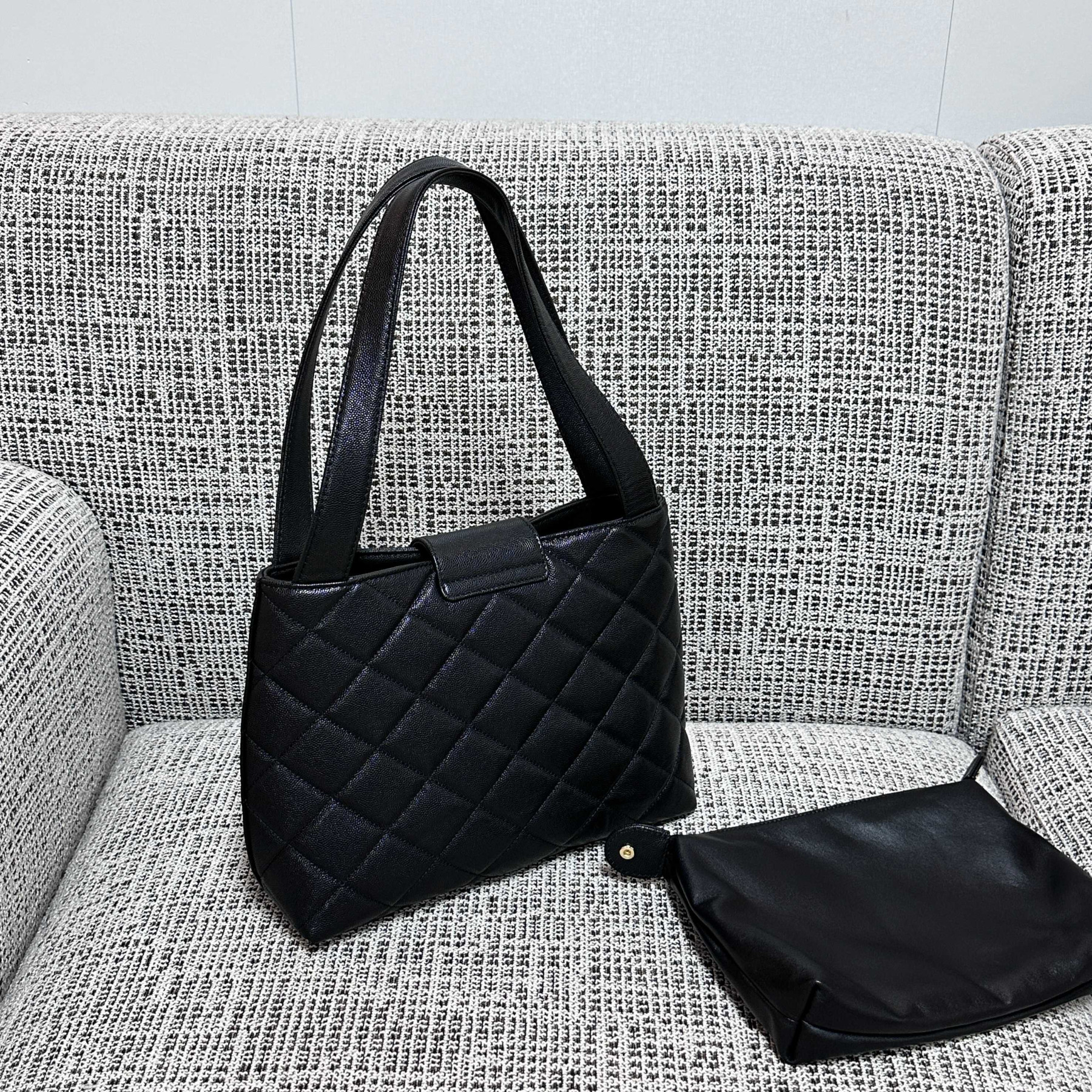 Chanel Shoulder Tote Bag 29x10x23.5cm