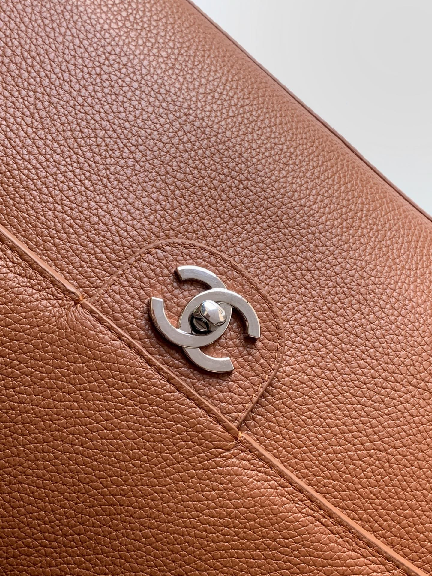 Chanel Maxi Flap Bag Silver hardware AS6233 26x38.5x11cm