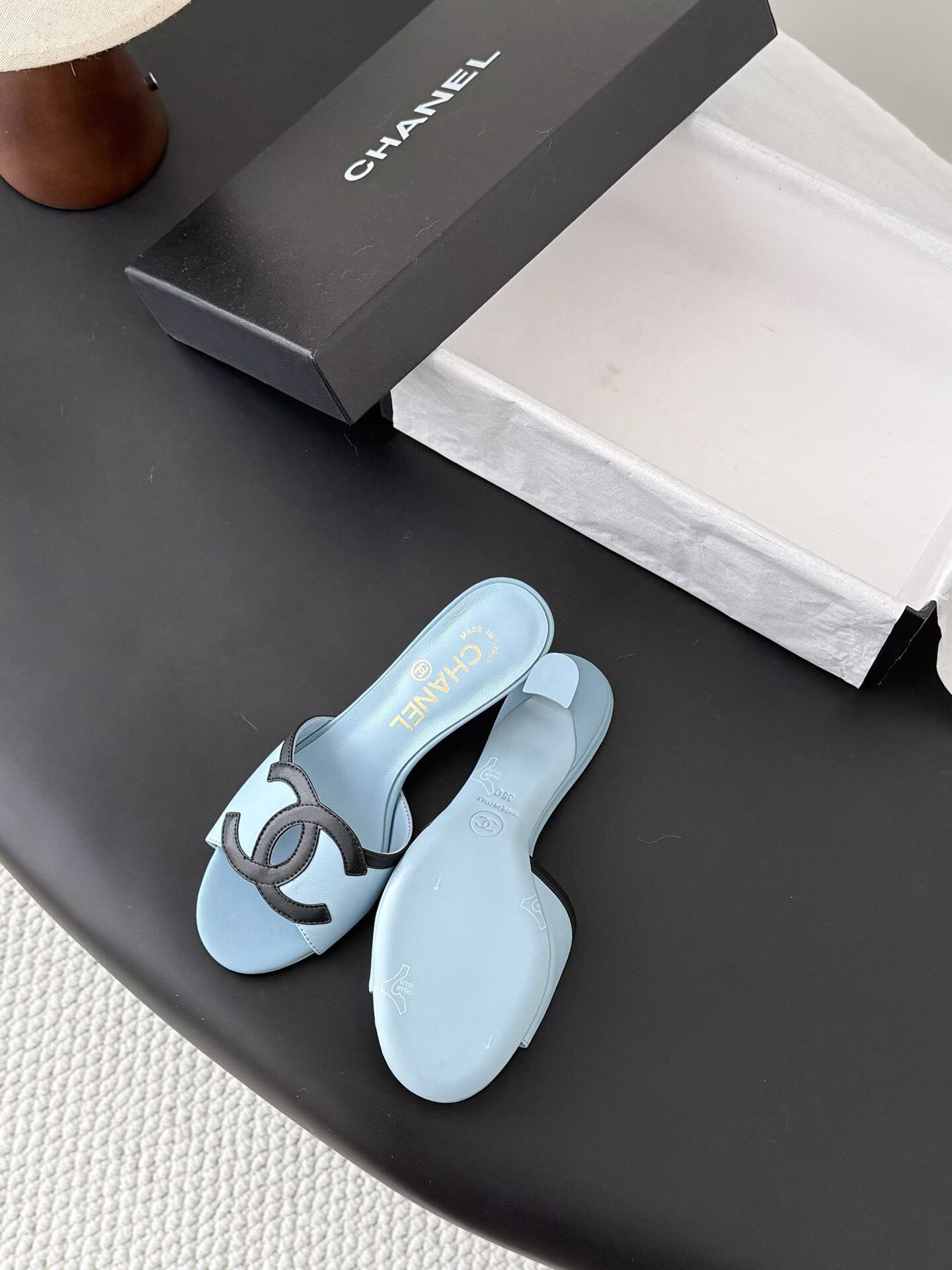 UA Chanel Sandals 4.5cm Heel