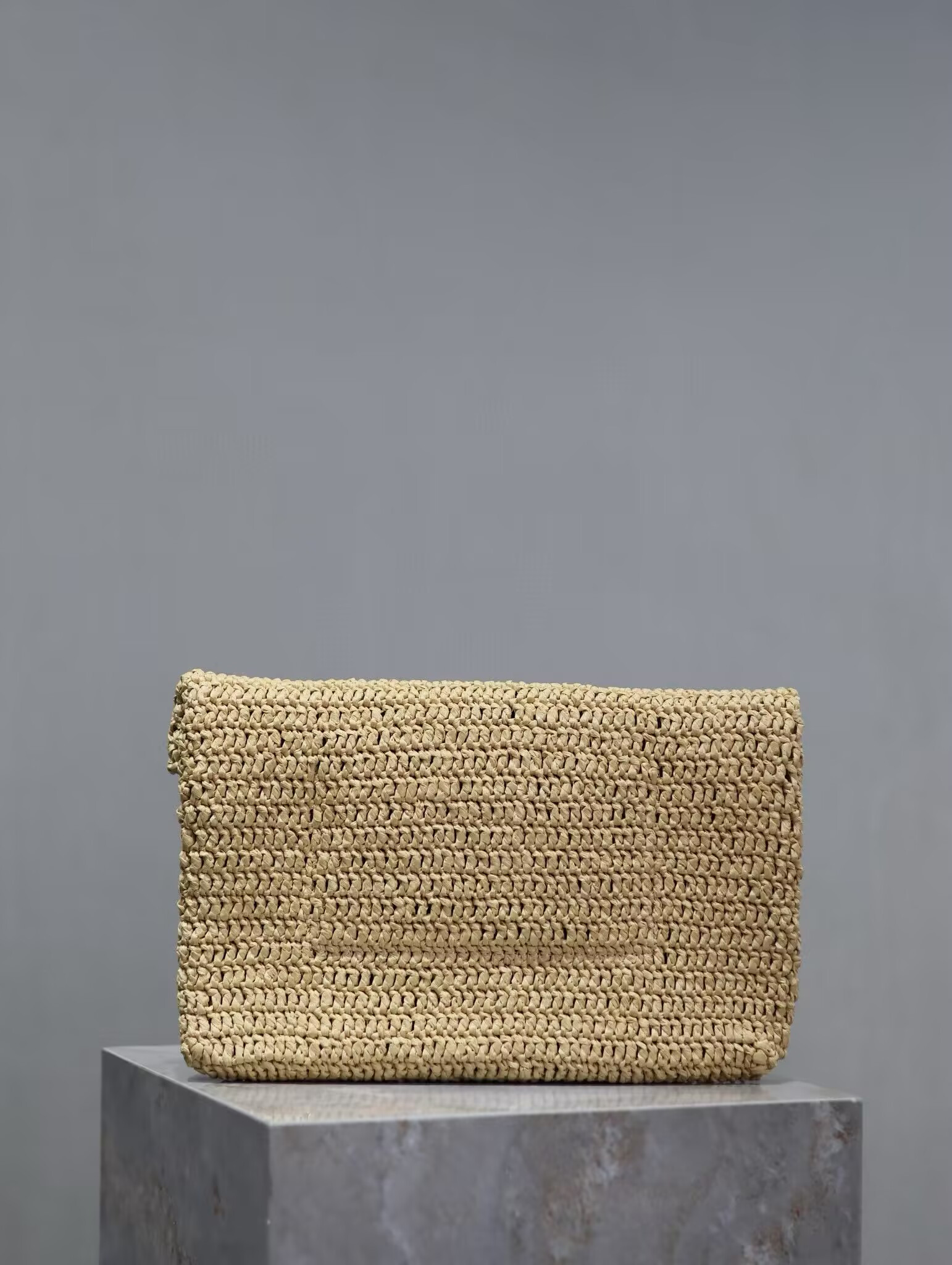 YSL CASSANDRE Large Envelope Pouch in Rope 29.5x18x4.5cm