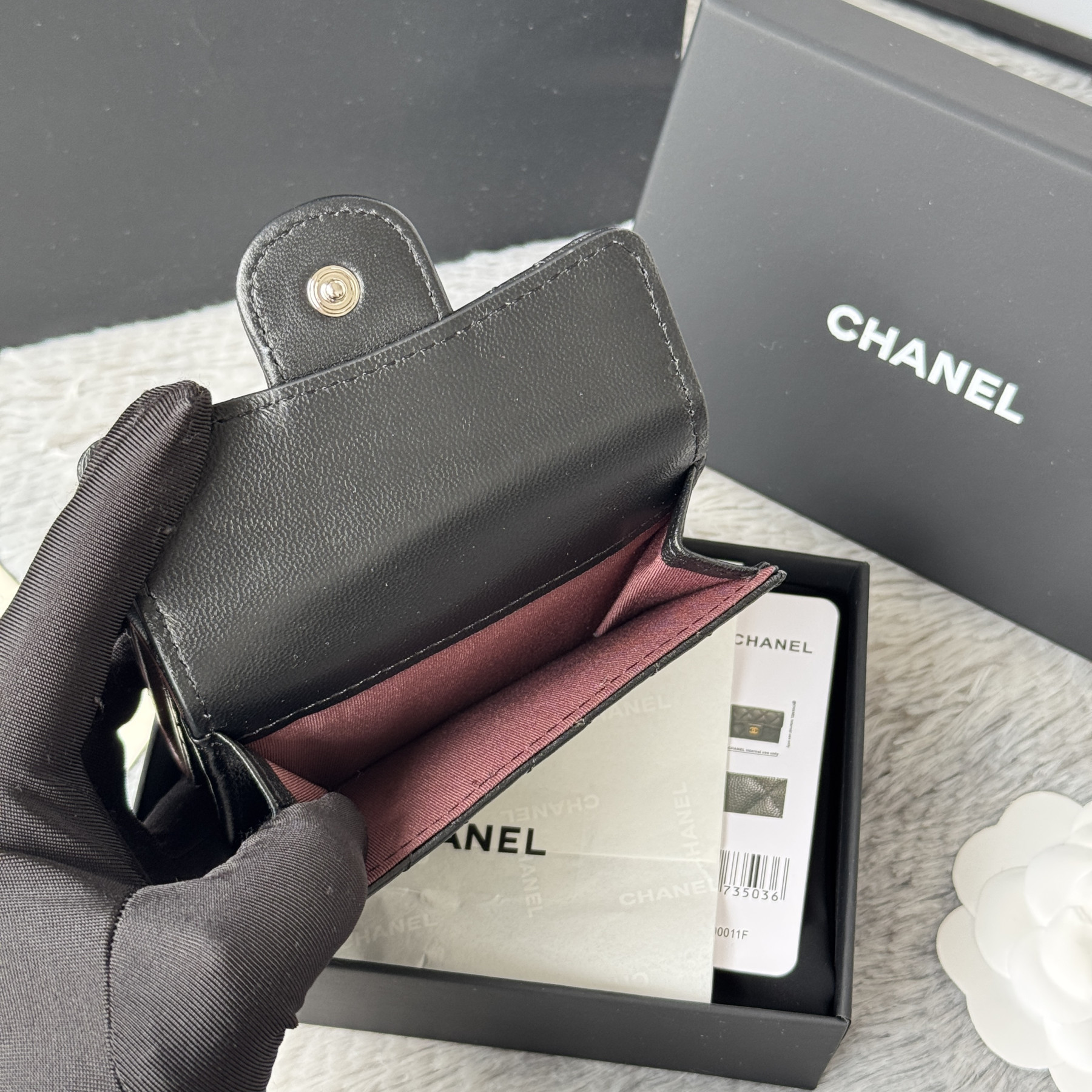 Chanel Card Holder 10.5x7.5x3cm