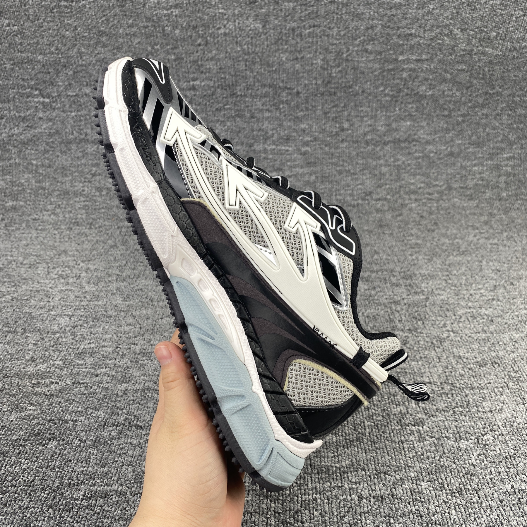 UA Off-White "BE RIGHT BACK"