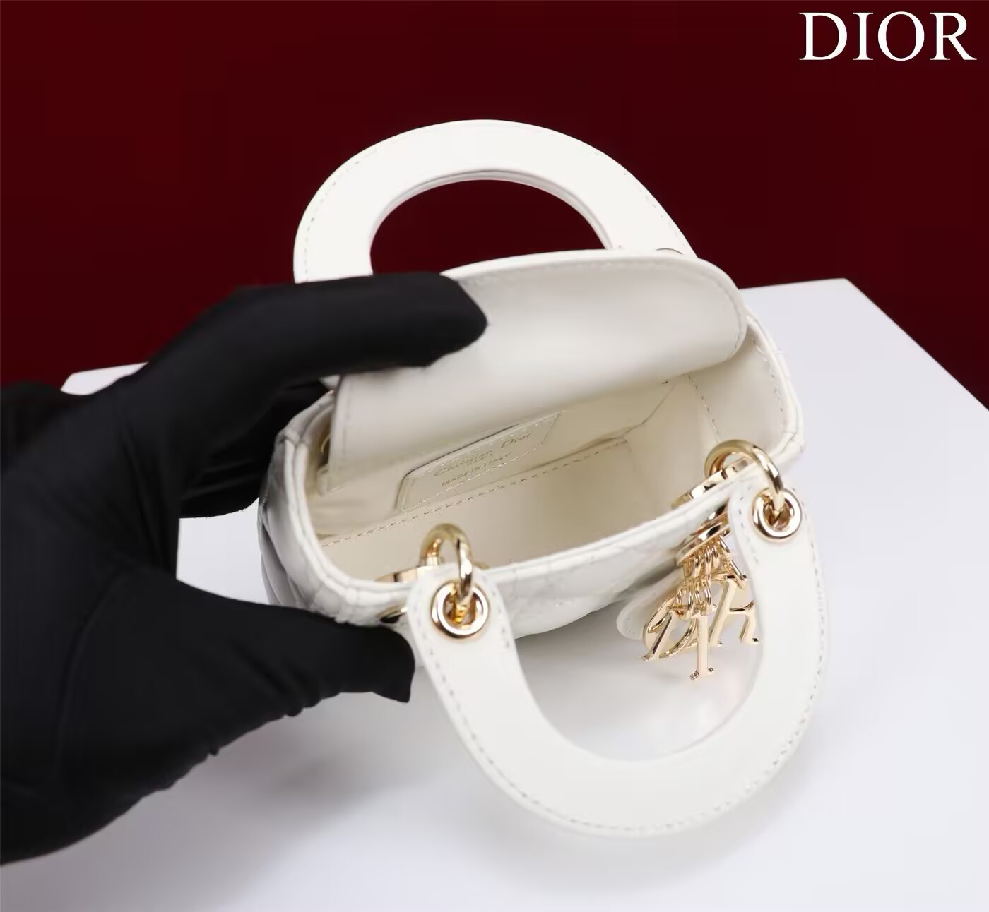 Dior Micro Lady Bag 12x10x5cm