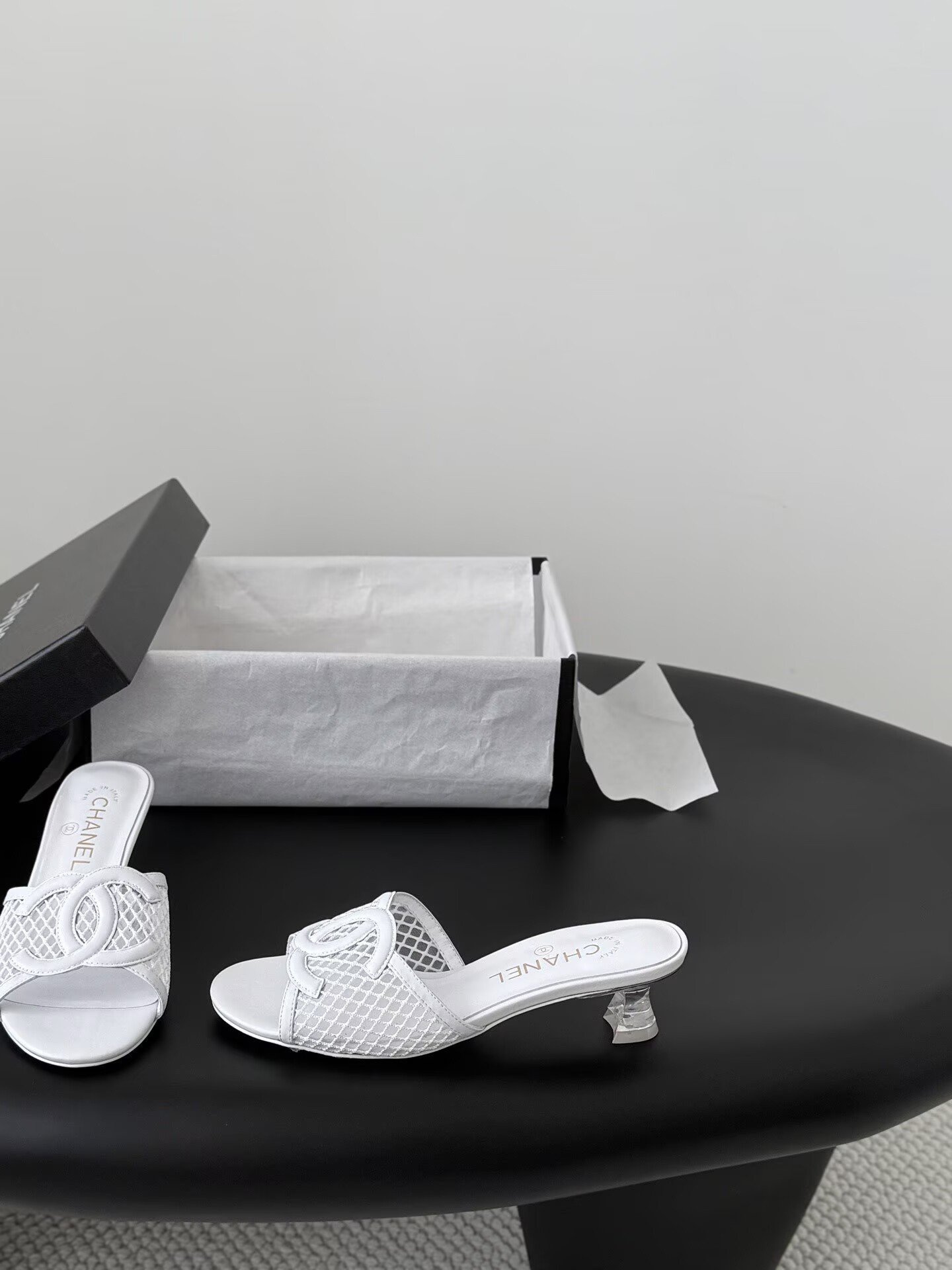 UA Chanel Sandals 4.5cm Heel