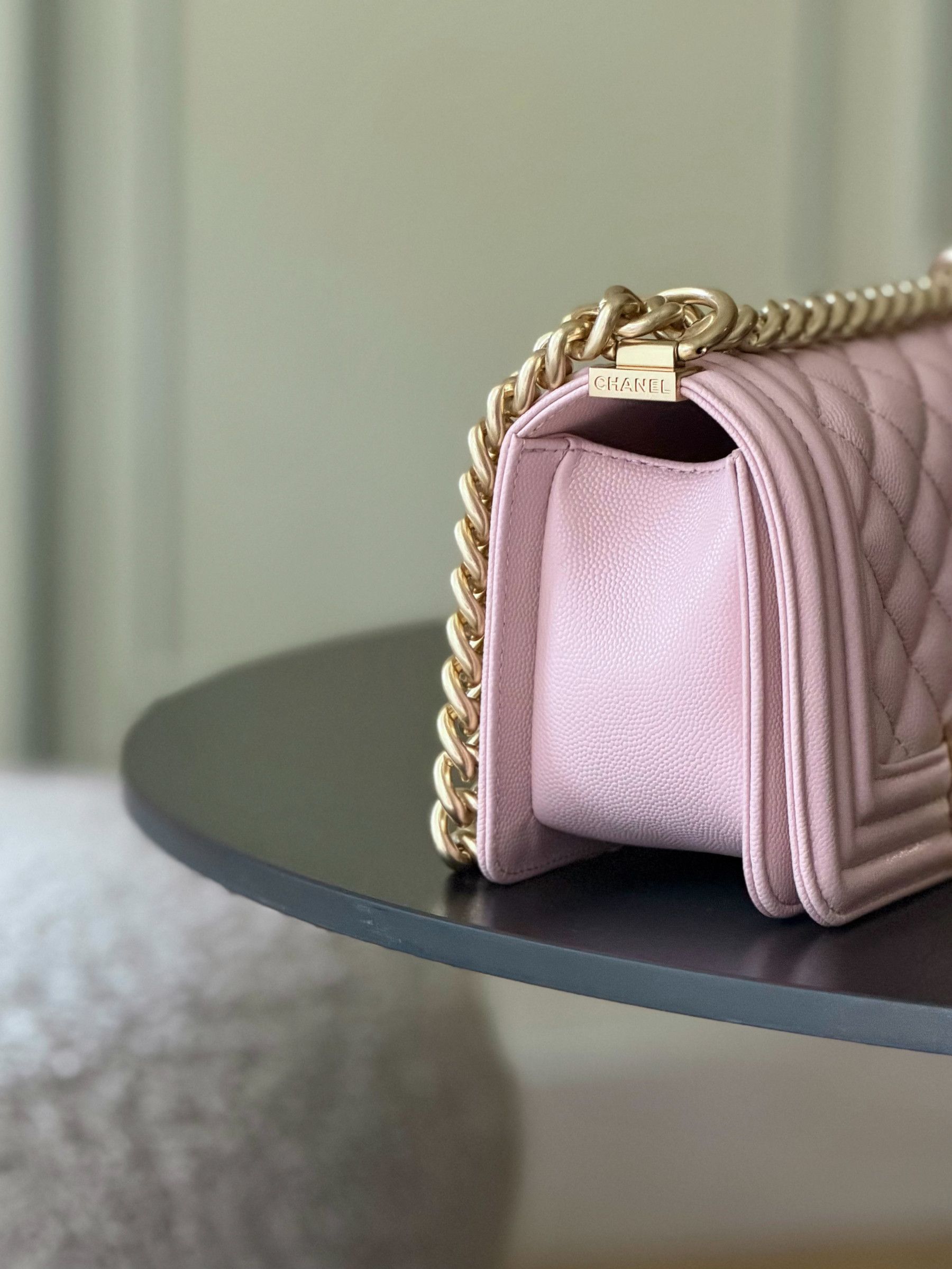 Chanel Boy Handbag 12x20x7cm