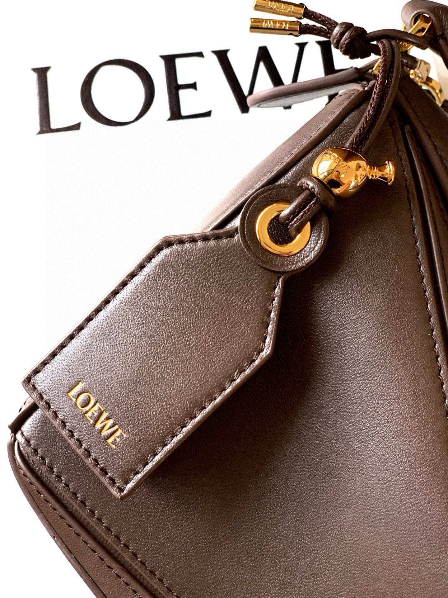 LOEWE Small Featherlight Puzzle Bag in Nappa Lambskin 16.5x24x10.5cm