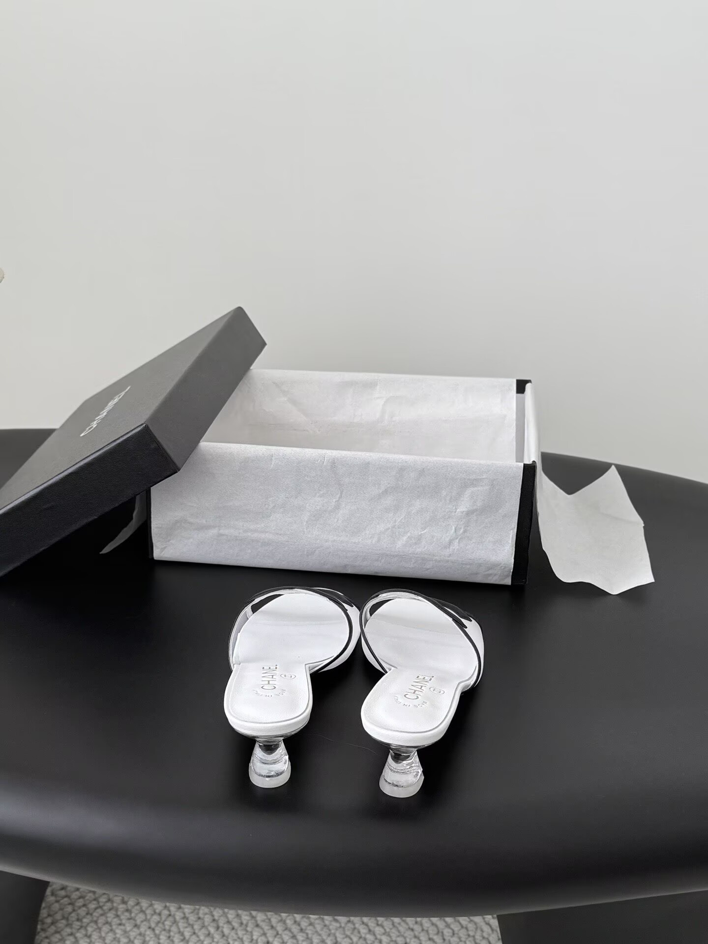UA Chanel Sandals 4.5cm Heel