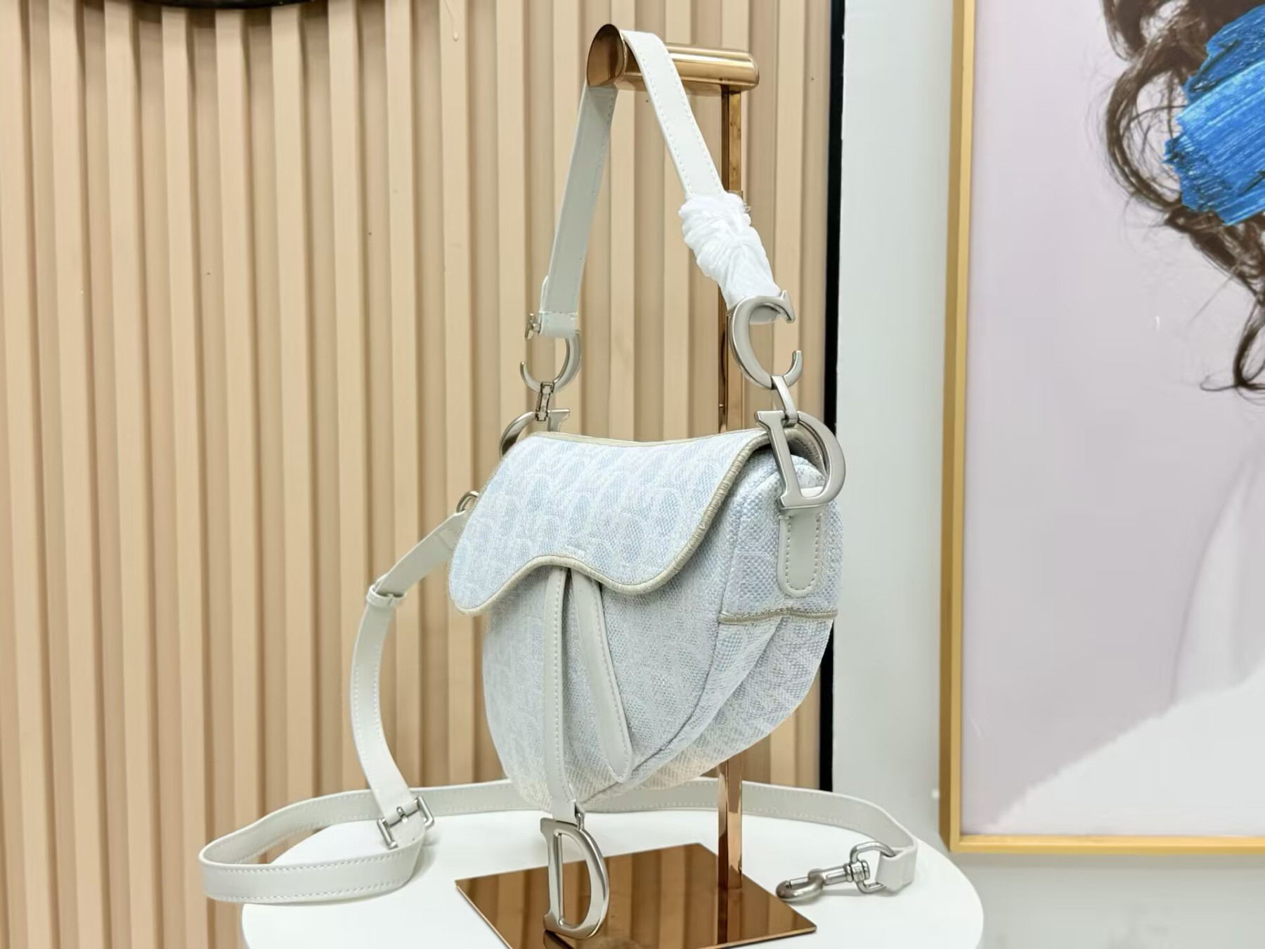 Dior Saddle Bag 24x6x18cm