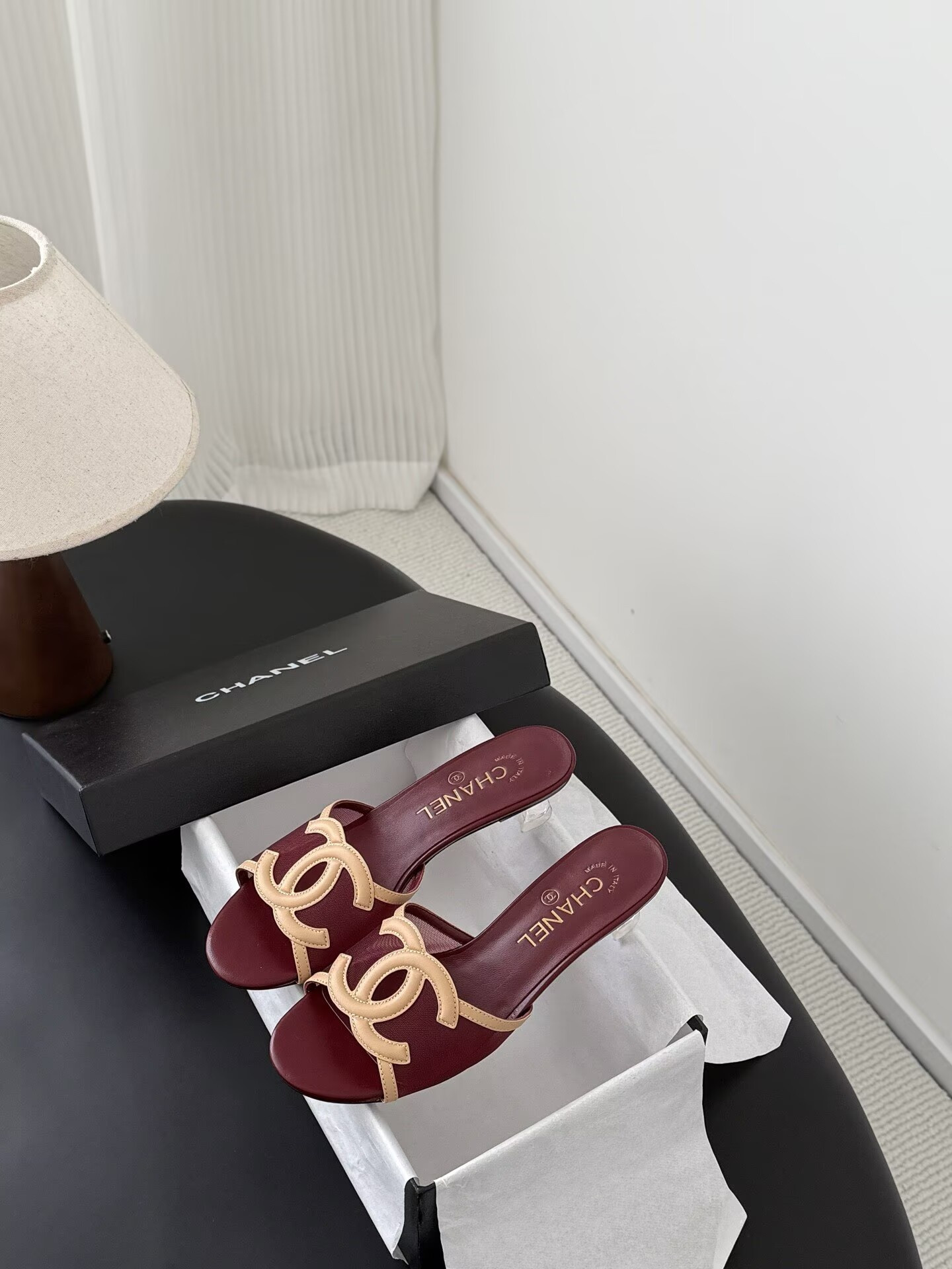 UA Chanel Sandals 4.5cm Heel