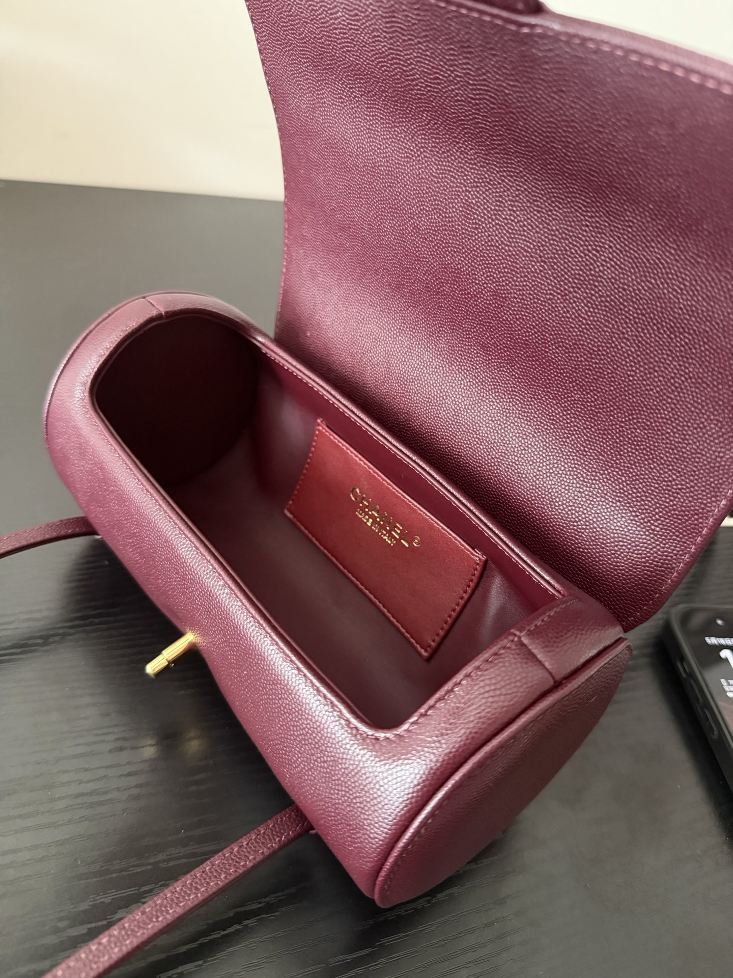 Chanel Small Bowling Bag AS6143 10x20.5x10cm