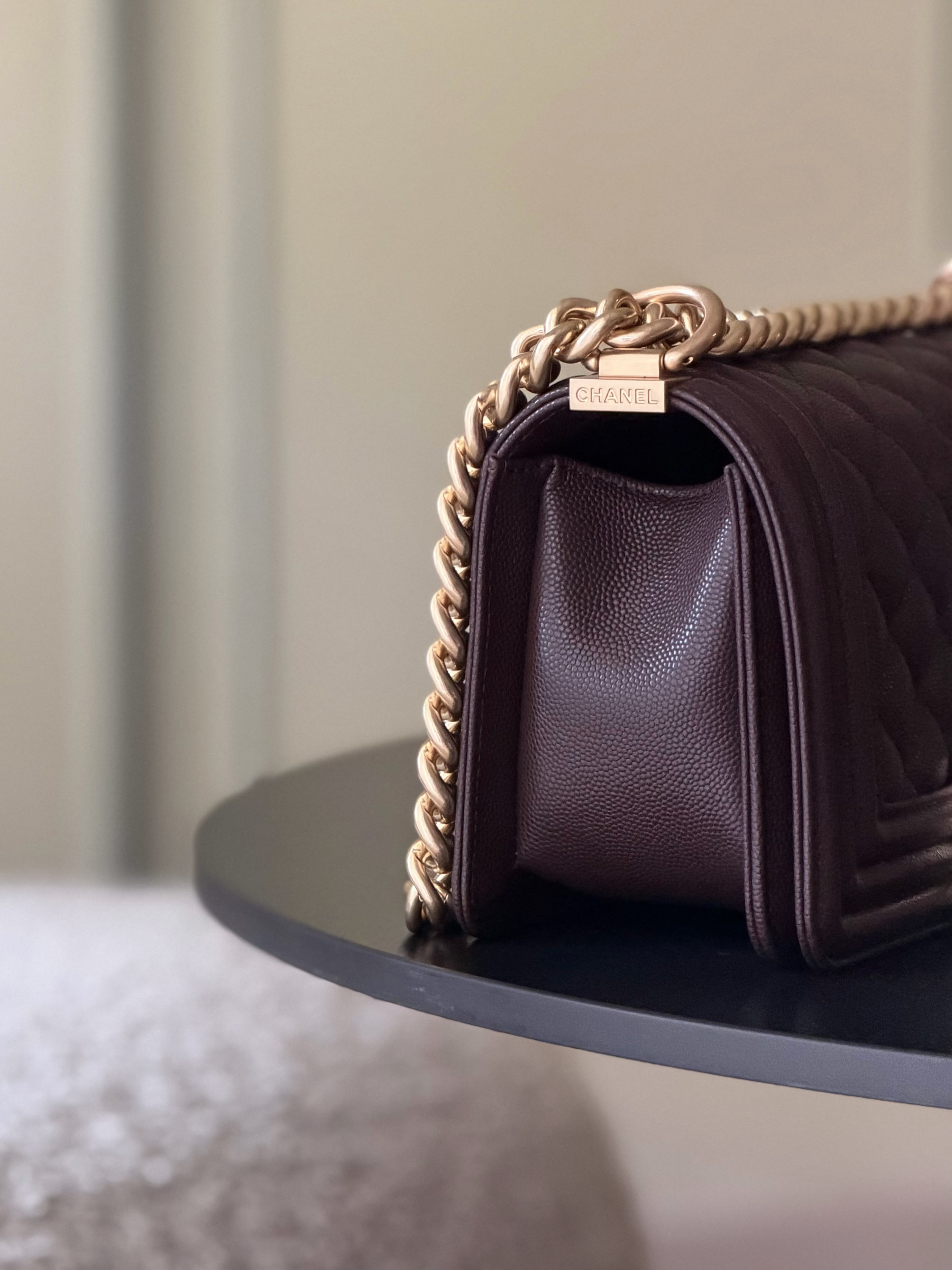 Chanel Boy Handbag 12x20x7cm