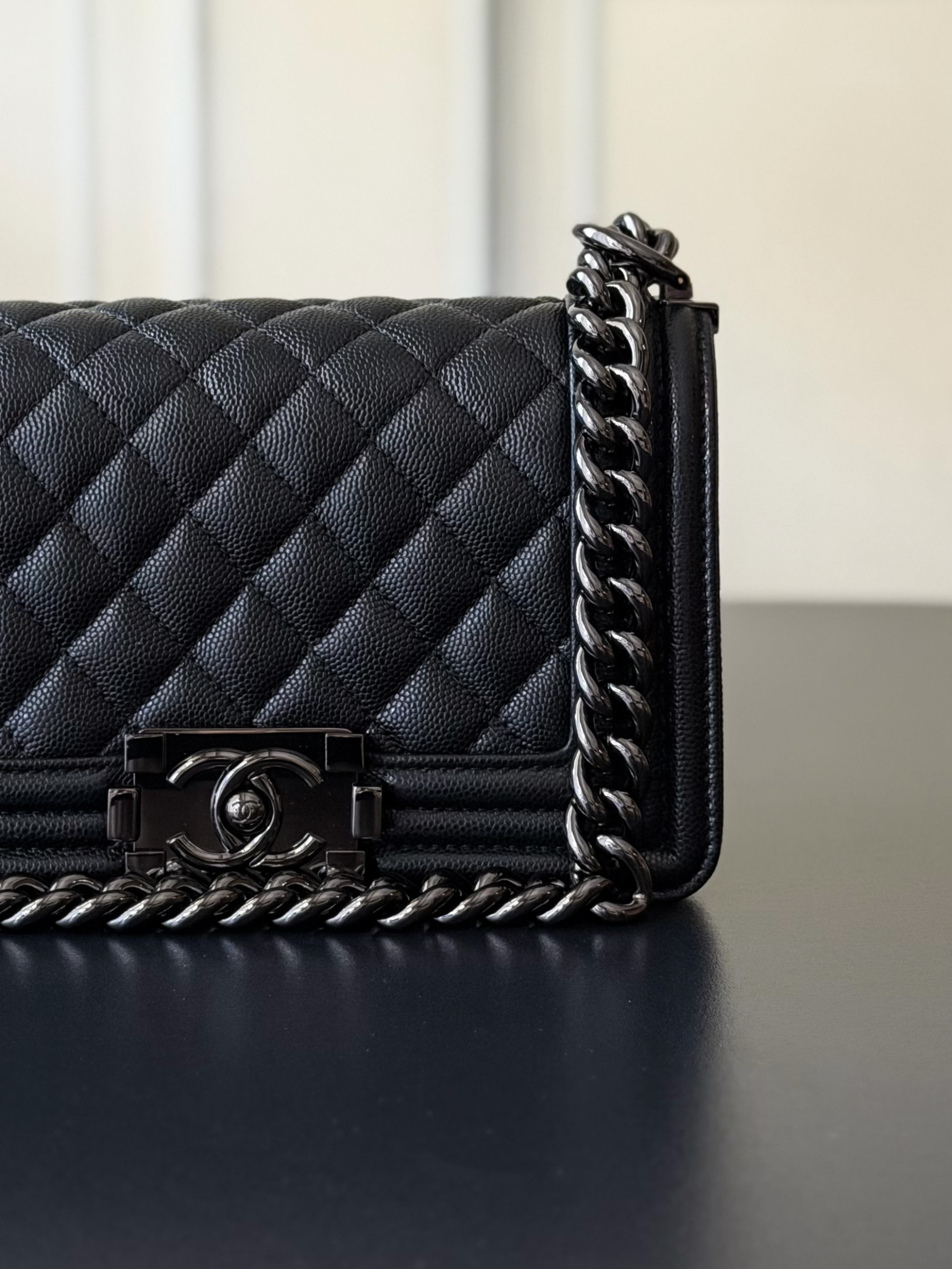 Chanel Boy Handbag 12x20x7cm
