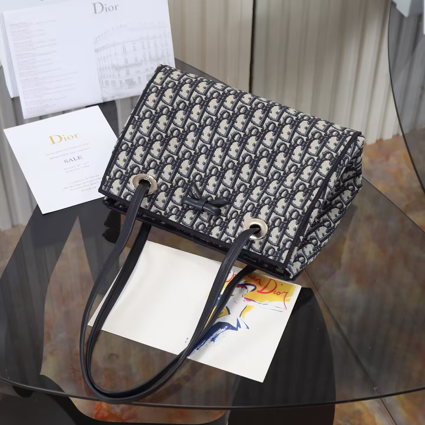 Dior Small Promenade Shopper 27x19x13.5cm
