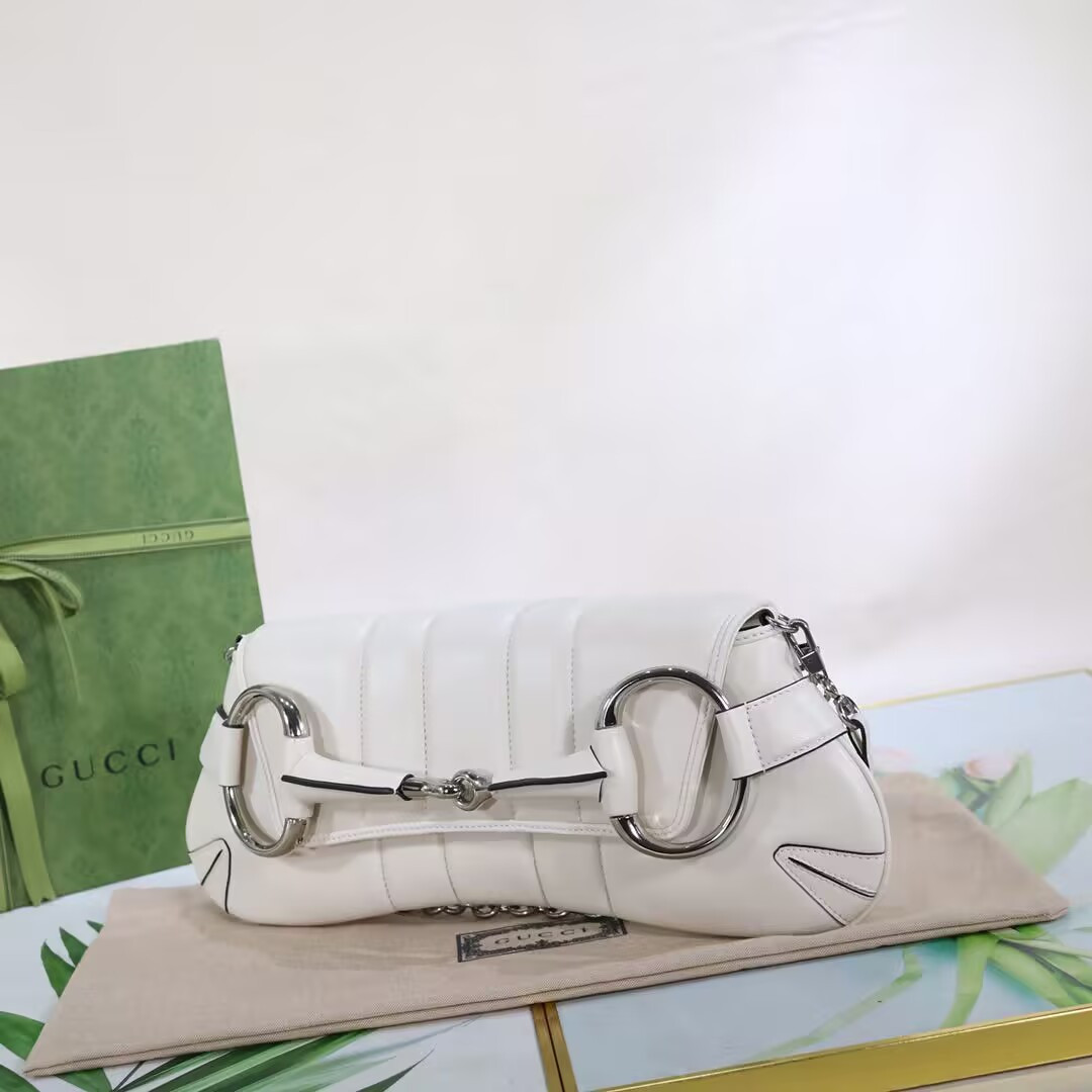 Gvc*1 horsebit chain shoulder bag 38x15x16cm