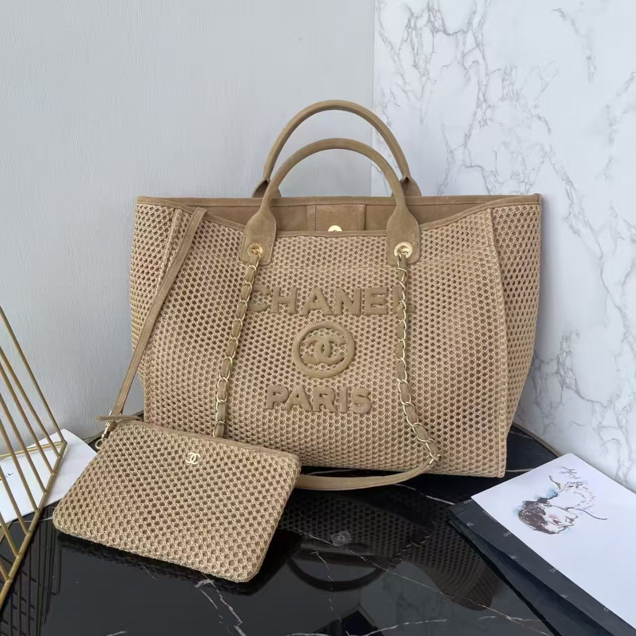 Chanel Shopping Bag 38x30x22cm