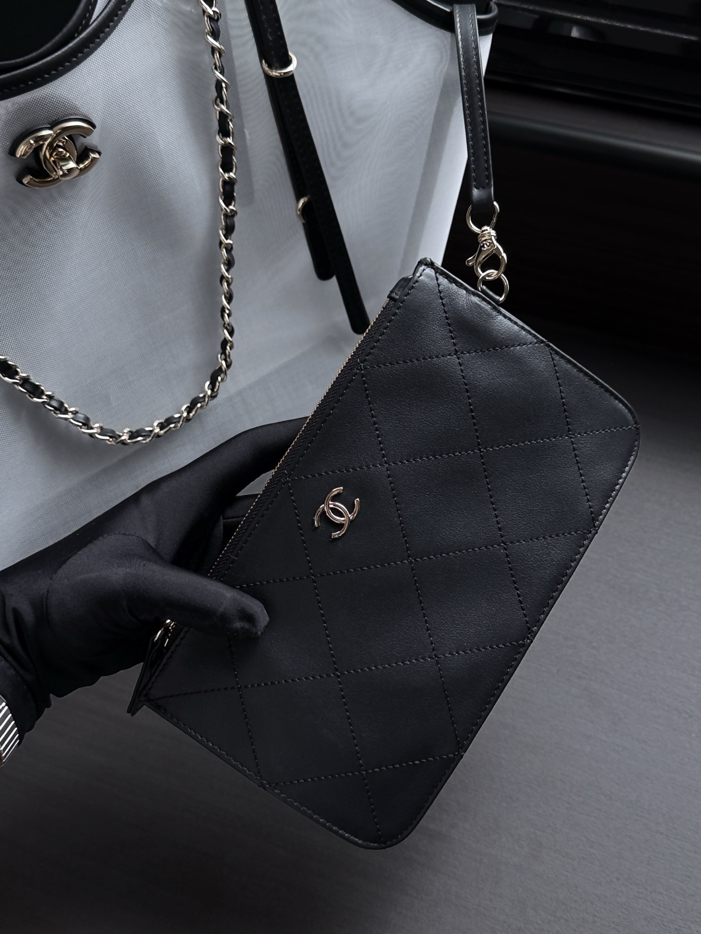 Chanel Shopping Bag AS5466 31x47x11cm