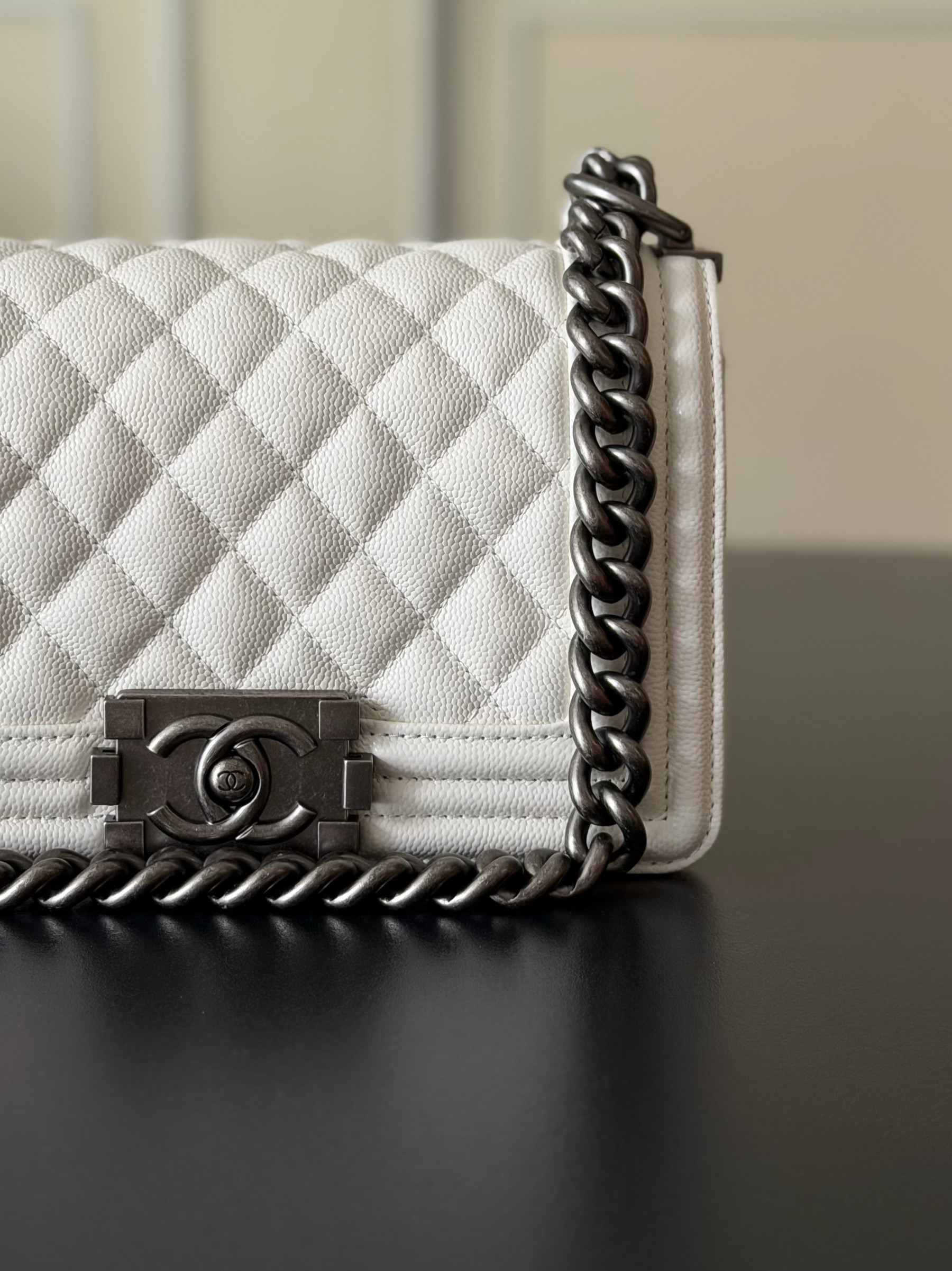 Chanel Boy Handbag 12x20x7cm