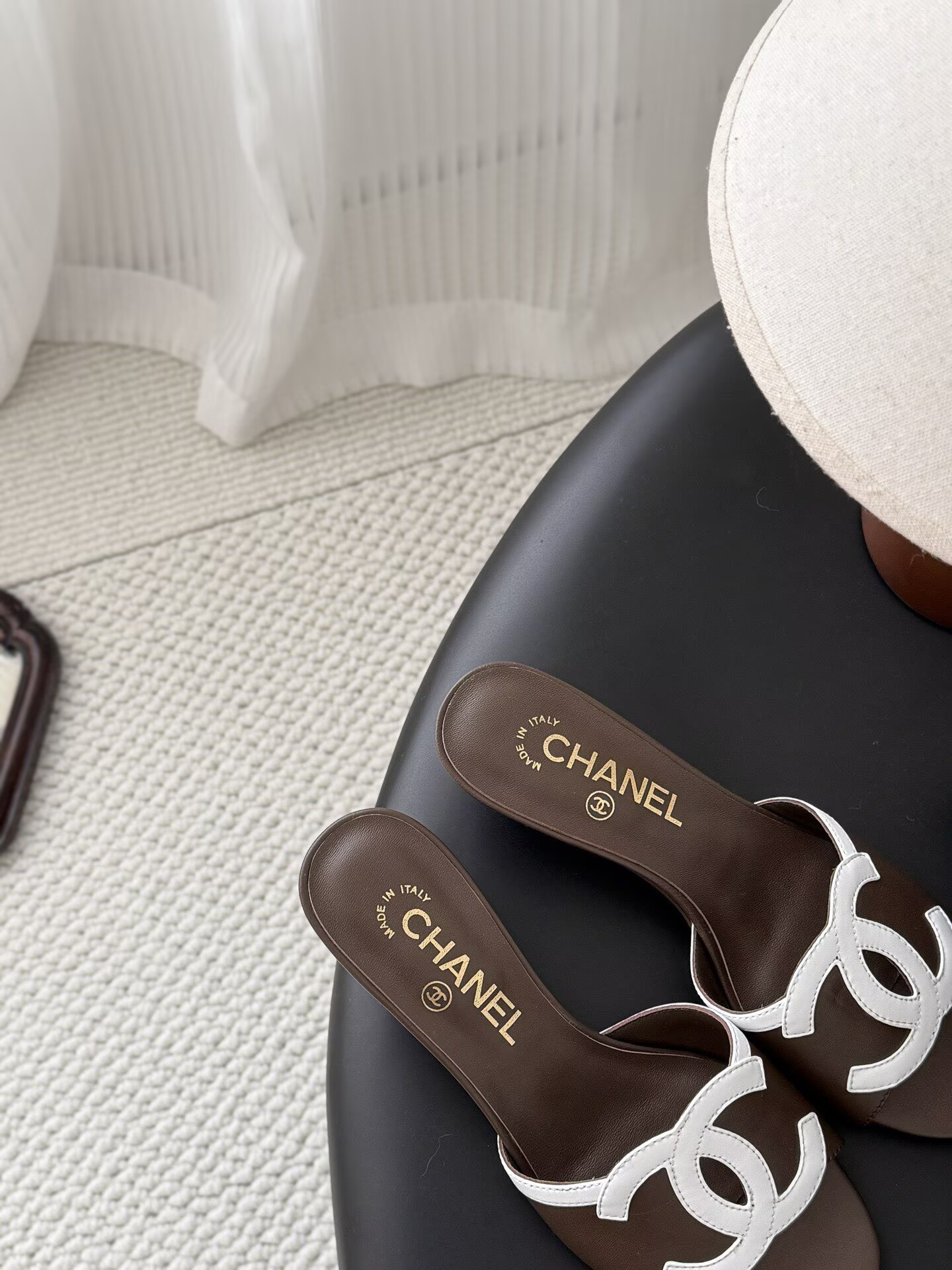 UA Chanel Sandals 4.5cm Heel