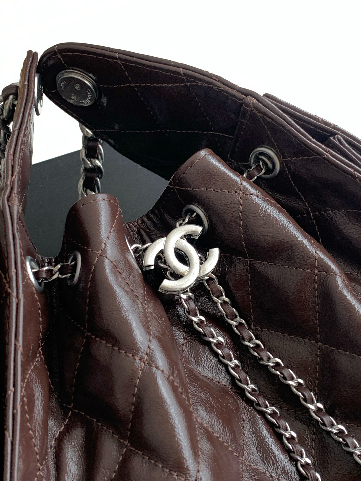 CHANEL 25C Bucket BAG 30x26x14cm