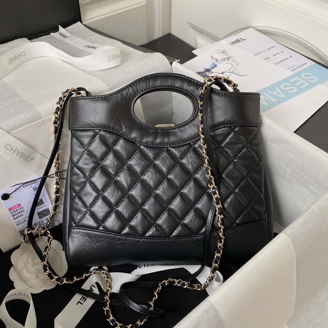 CHANEL MINI SHOPPING BAG 22x23x5.5cm