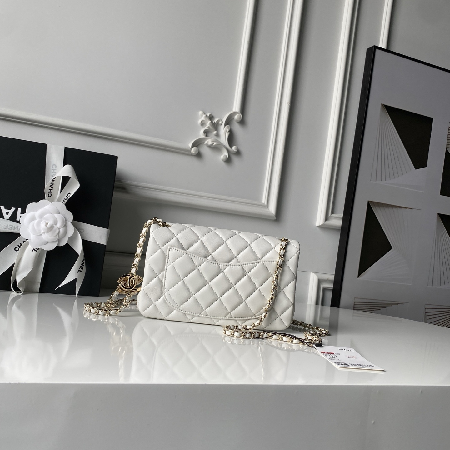 Chanel Classic Flap Handbag CF AS5759 20x13x7cm