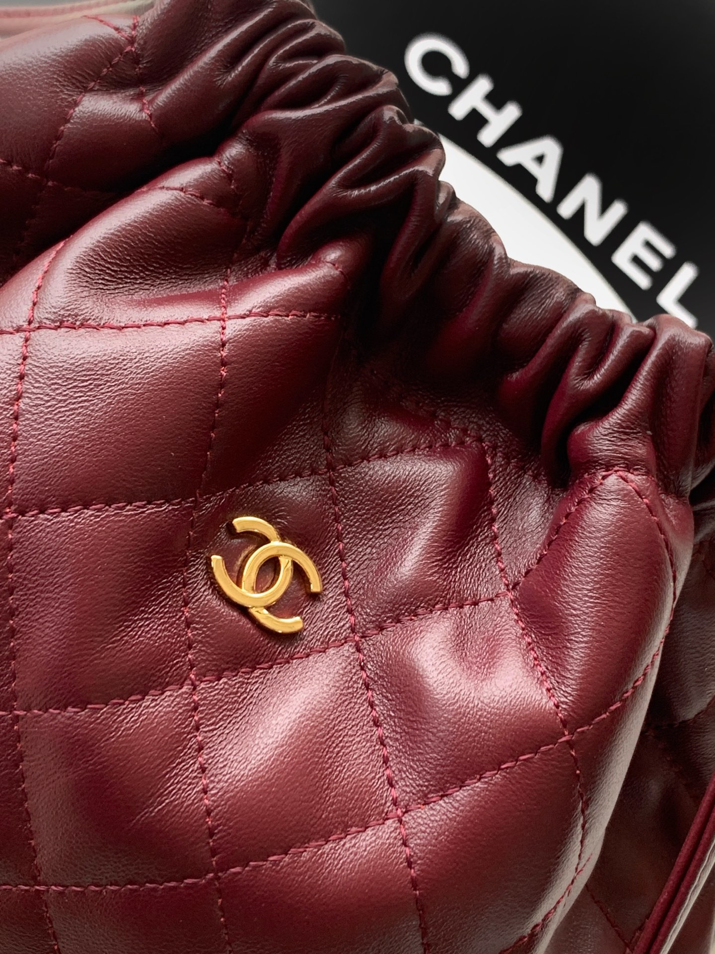 Chanel Clutch with Leather Strap AP5227 17x22x8cm