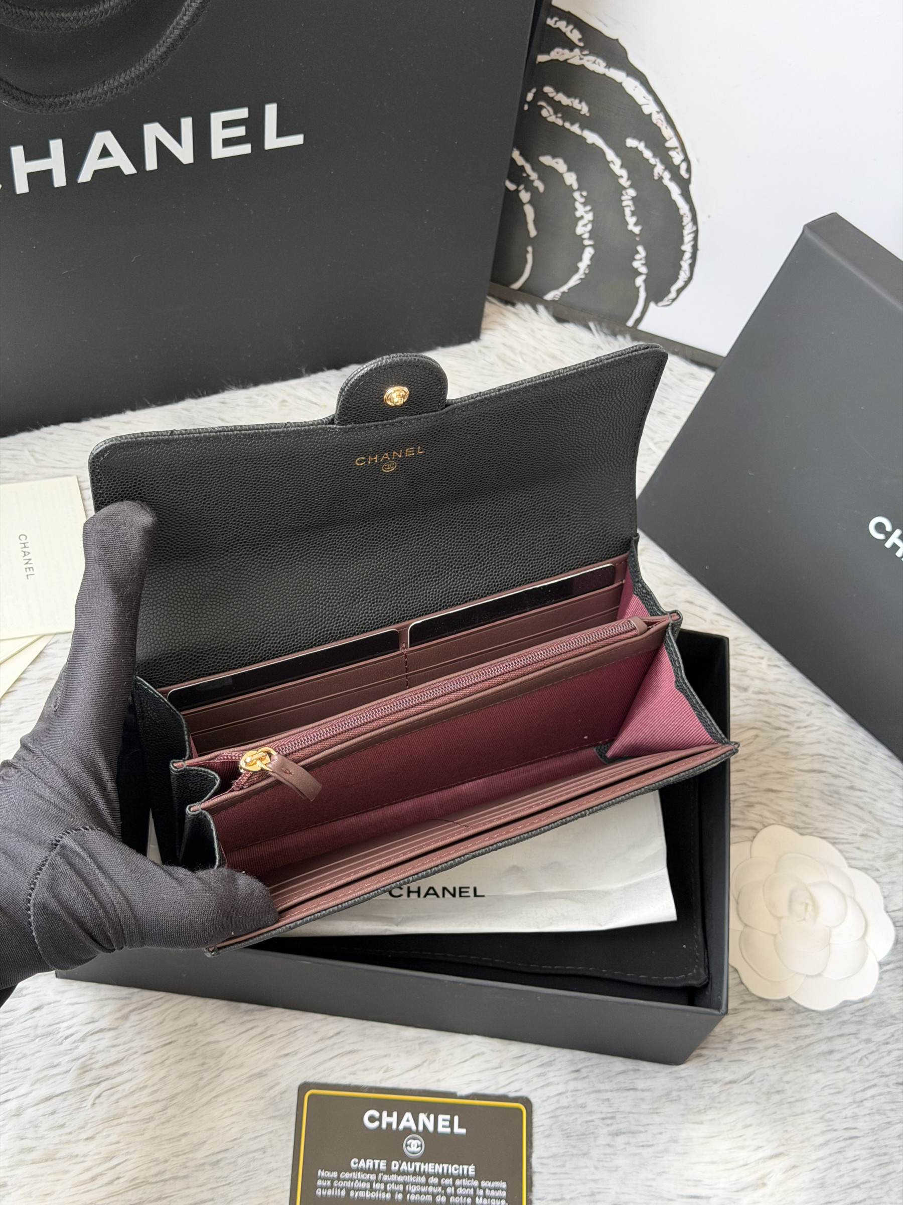 Chanel Wallet 80758 10x19x3cm