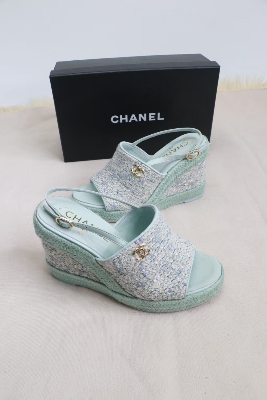 UA Chanel Sandals
