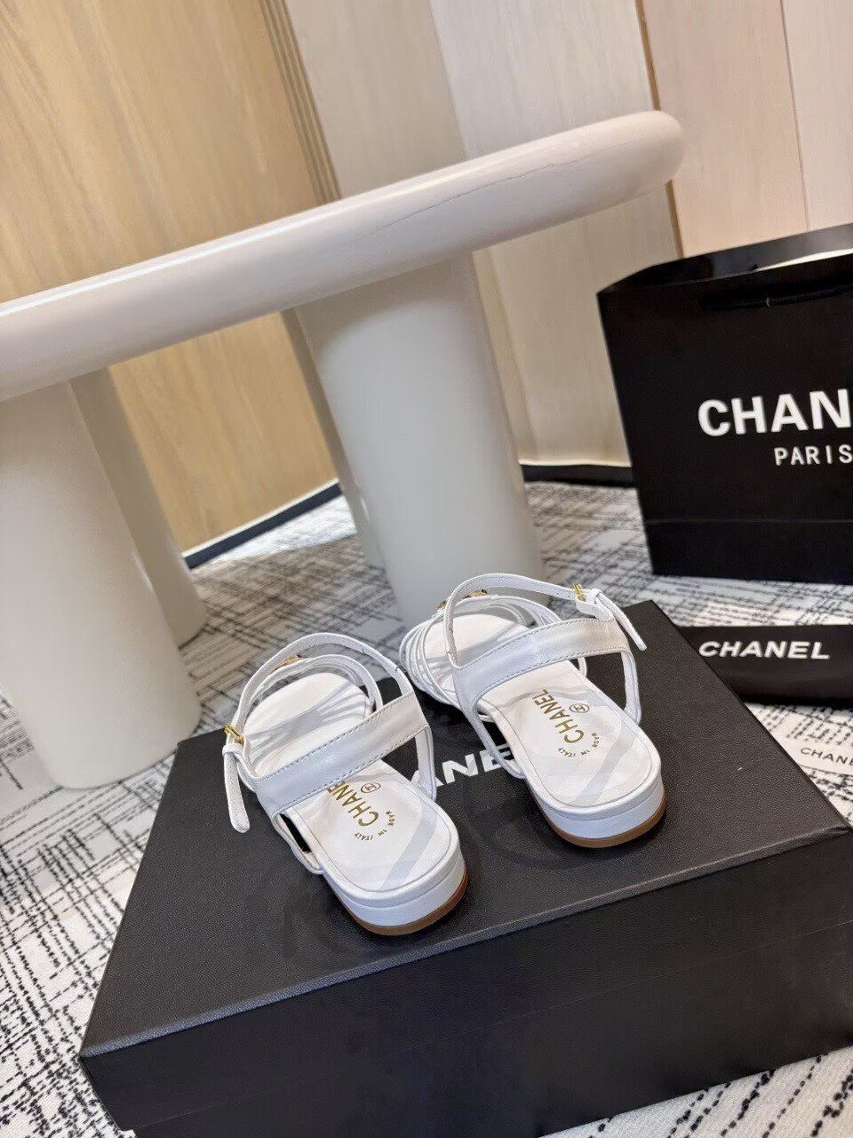 UA Chanel Sandals