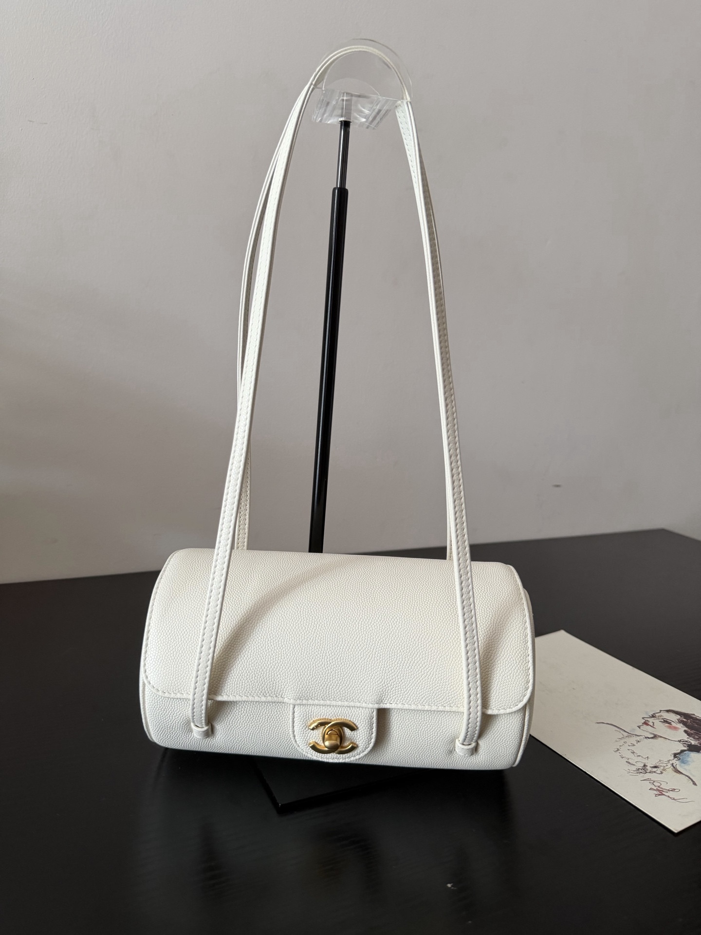Chanel Small Bowling Bag AS6143 10x20.5x10cm