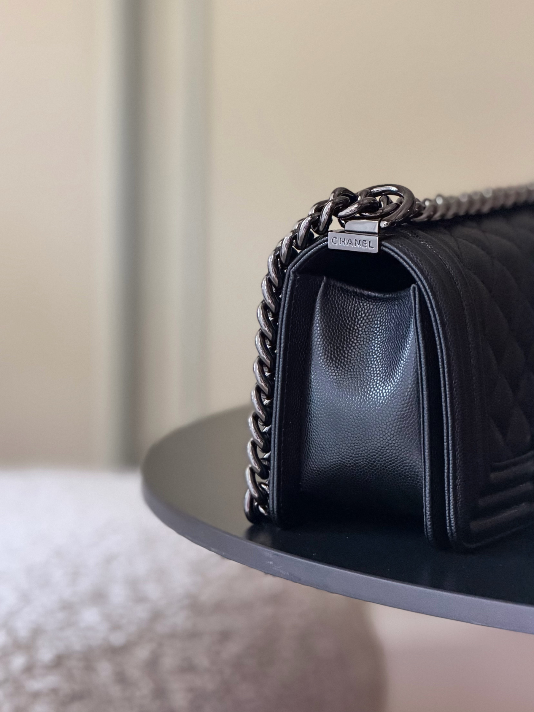 Chanel Boy Handbag 12x20x7cm
