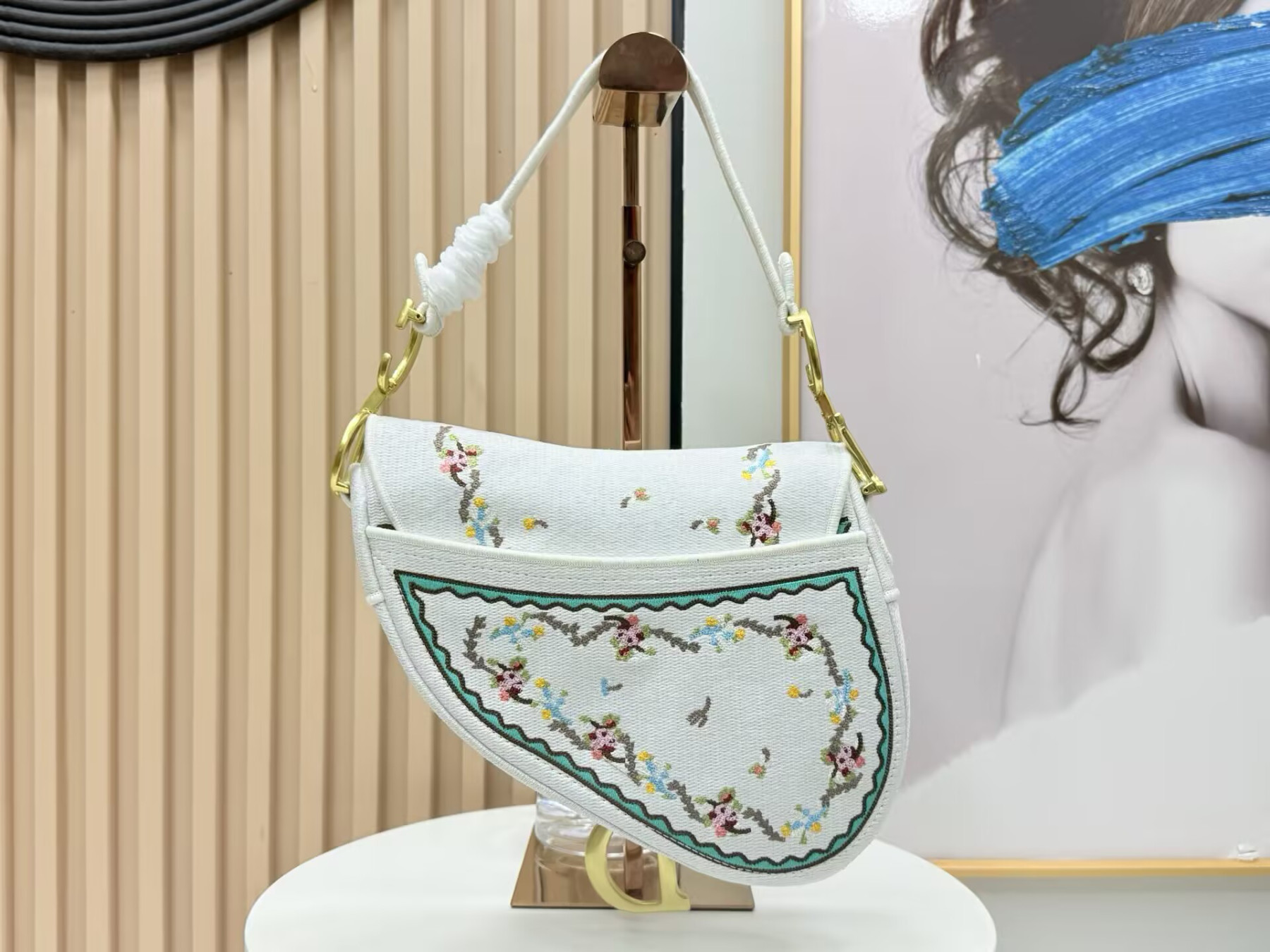 Dior Saddle Bag 24x6x18cm