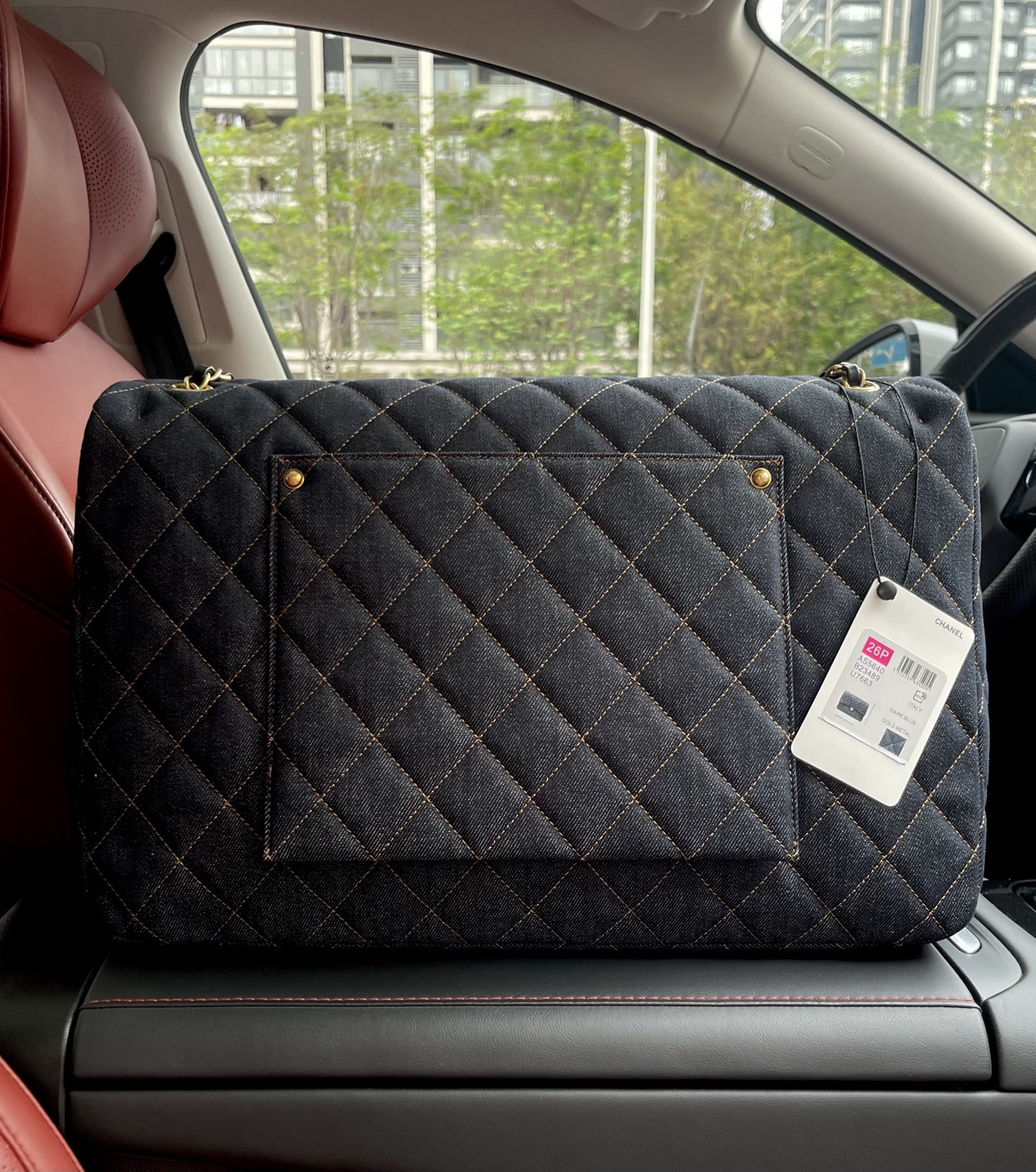 Chanel Classic Flap Handbag CF 38x26x11cm