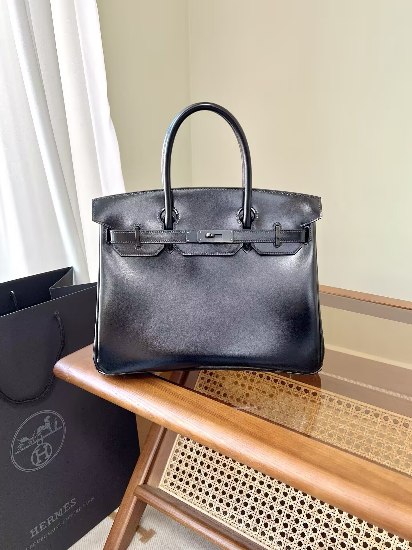 Hermès Birkin 25 30 35 40 BOX Leather (Customized, no exchange no return, about 20days)
