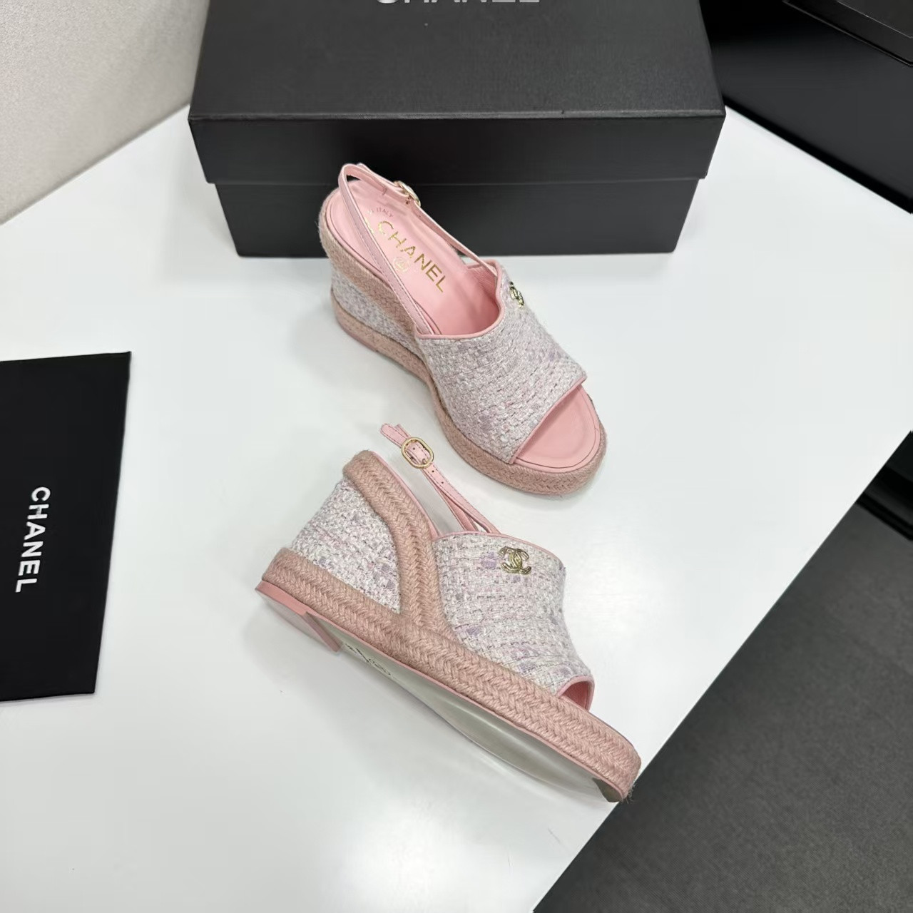 UA Chanel Sandals