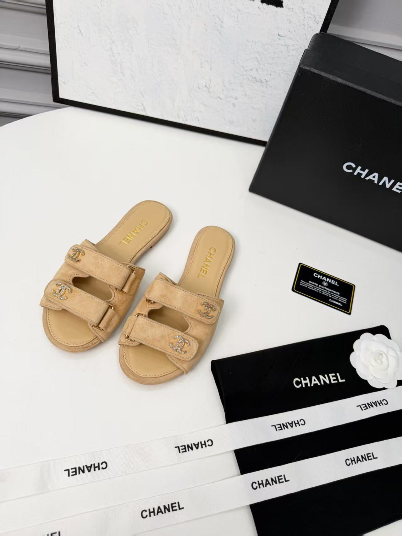UA Chanel Mules
