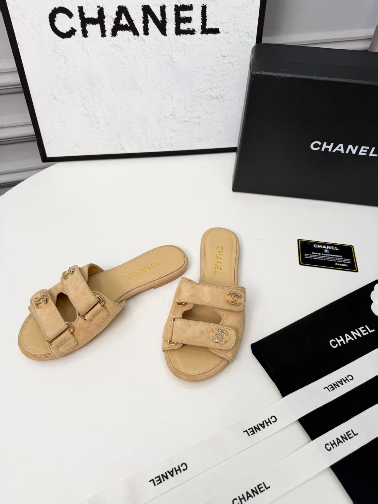 UA Chanel Mules