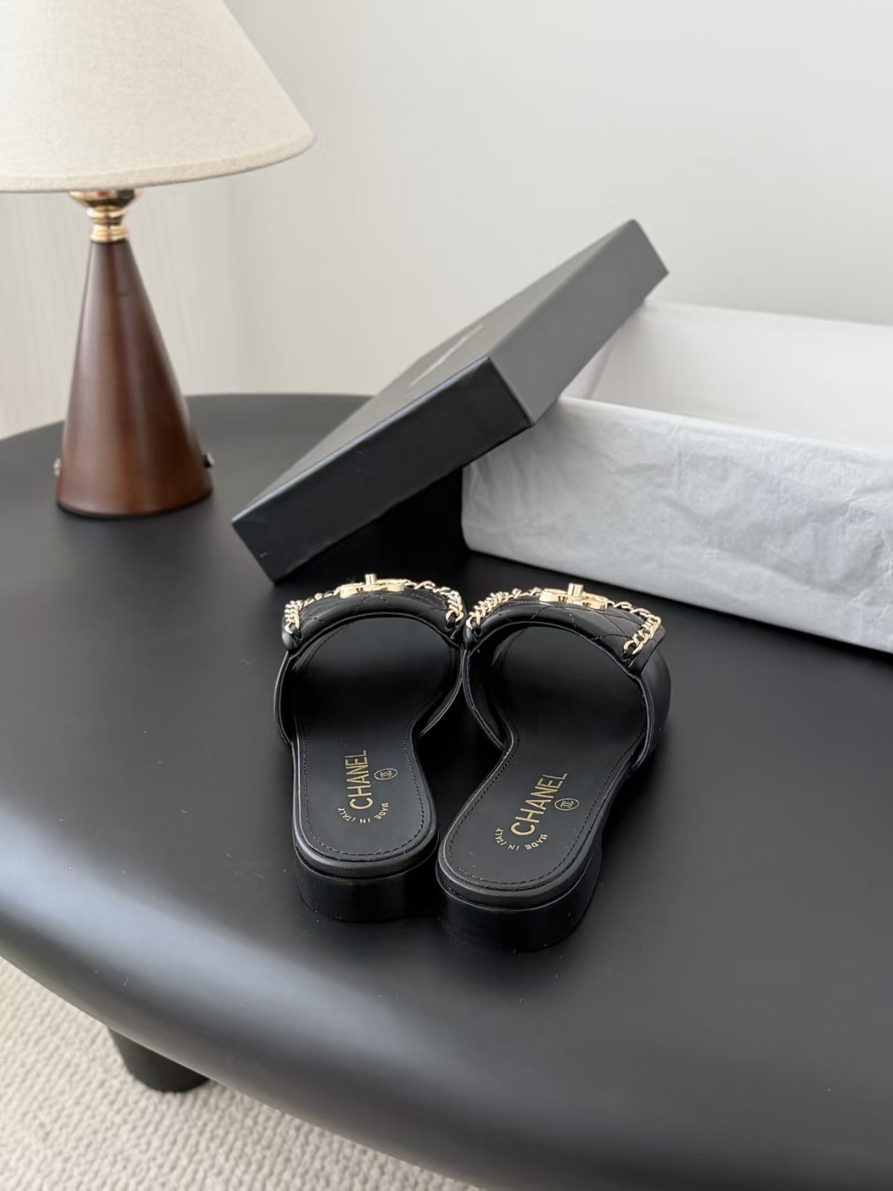 UA Chanel Slippers