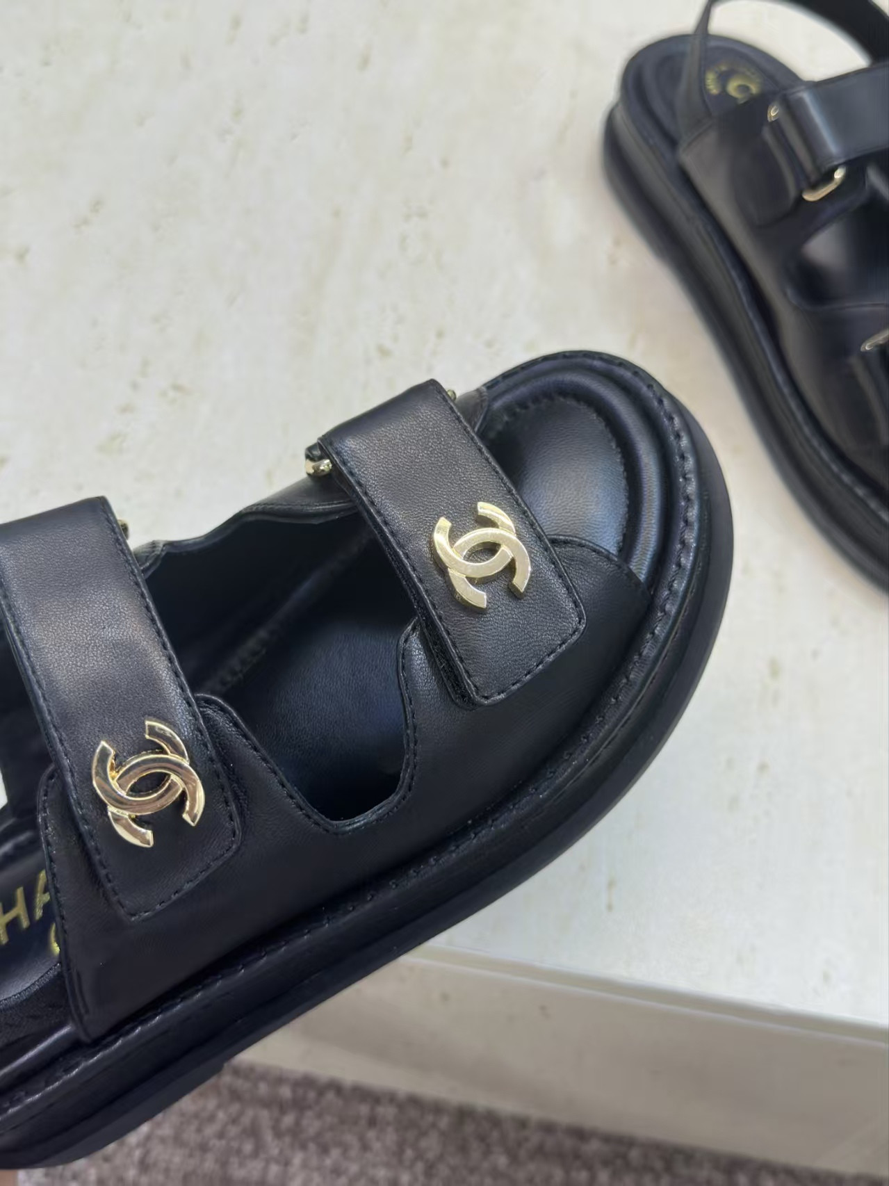 UA Chanel Sandals