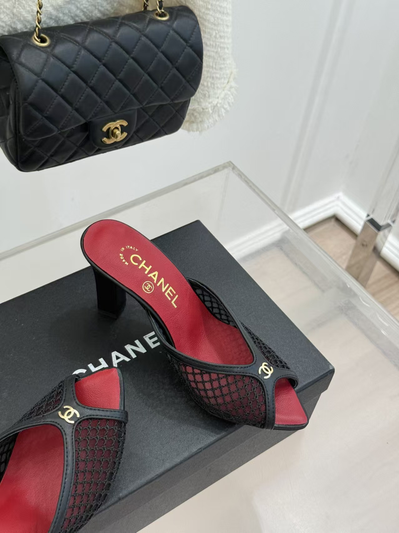 UA Chanel Sandals